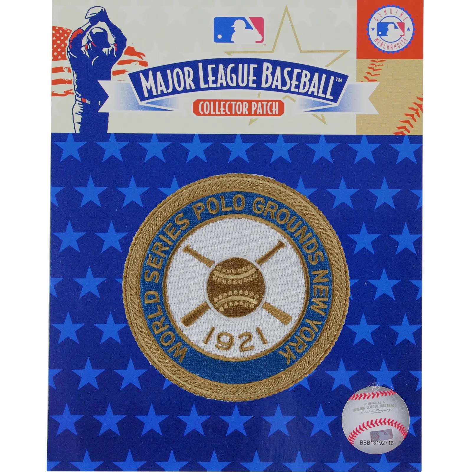 1921 New York Giants MLB World Series Champions Patch (Polo Grounds) - Image 2