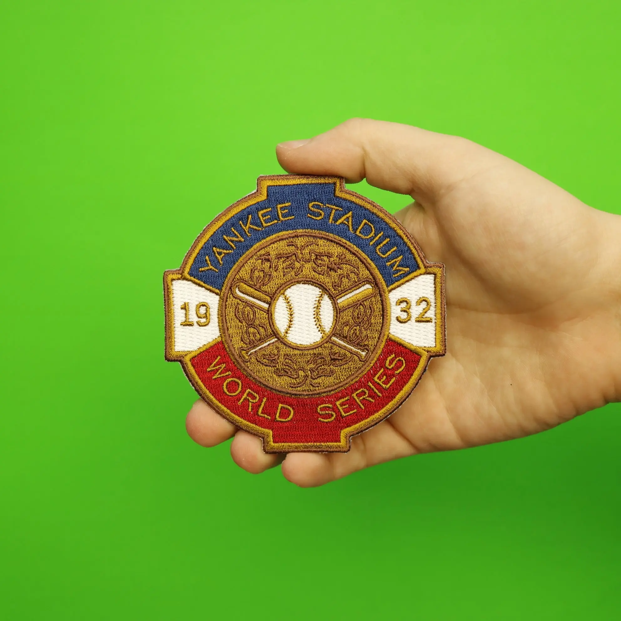 1932 New York Yankees MLB World Series Champions Jersey Logo Patch - Image 2