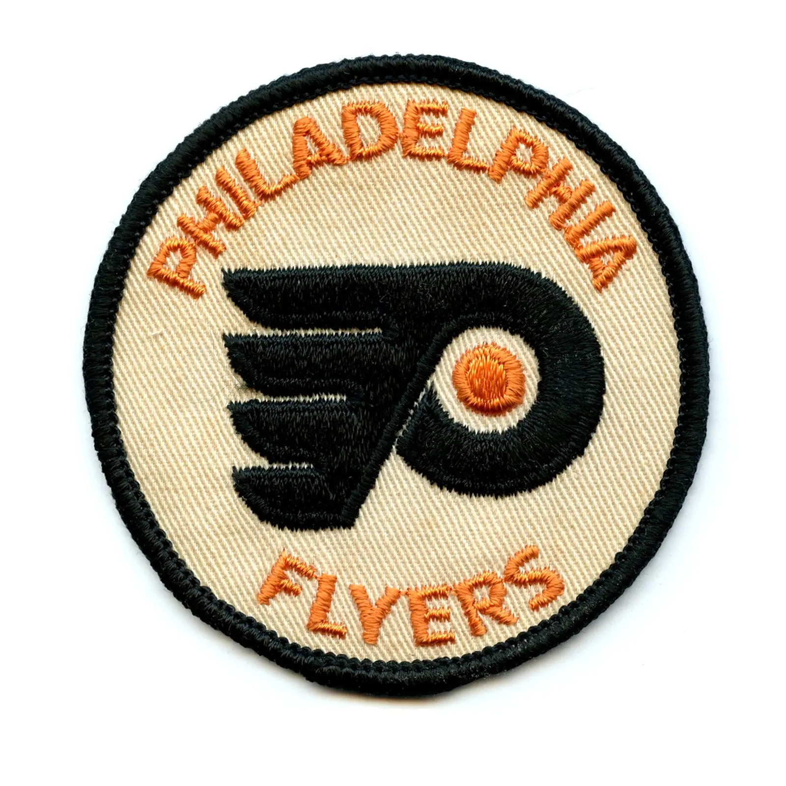 1970'S Philadelphia Flyers NHL Hockey Vintage Round Team Logo Patch
