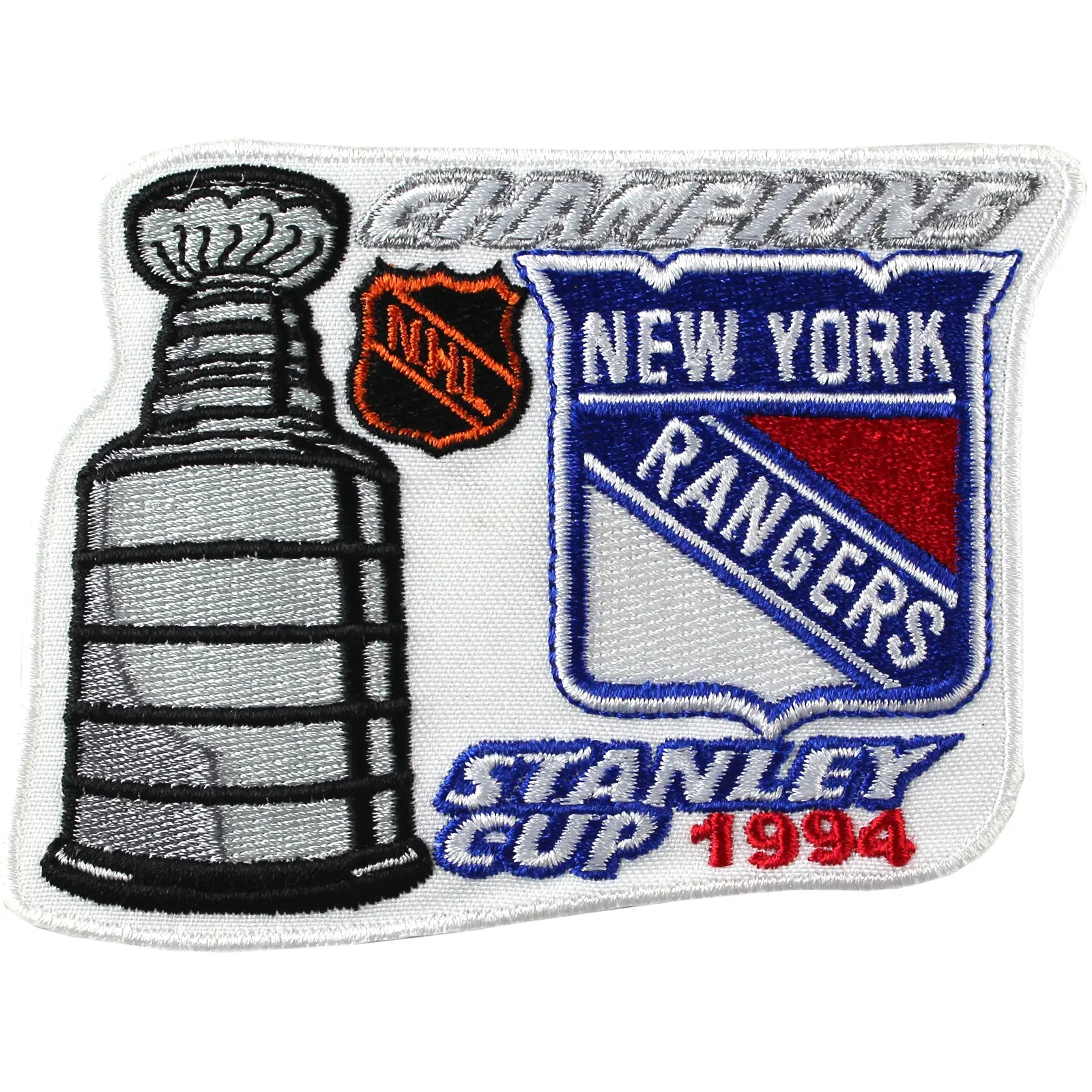 1994 NHL Stanley Cup Finals Champions New York Rangers Patch