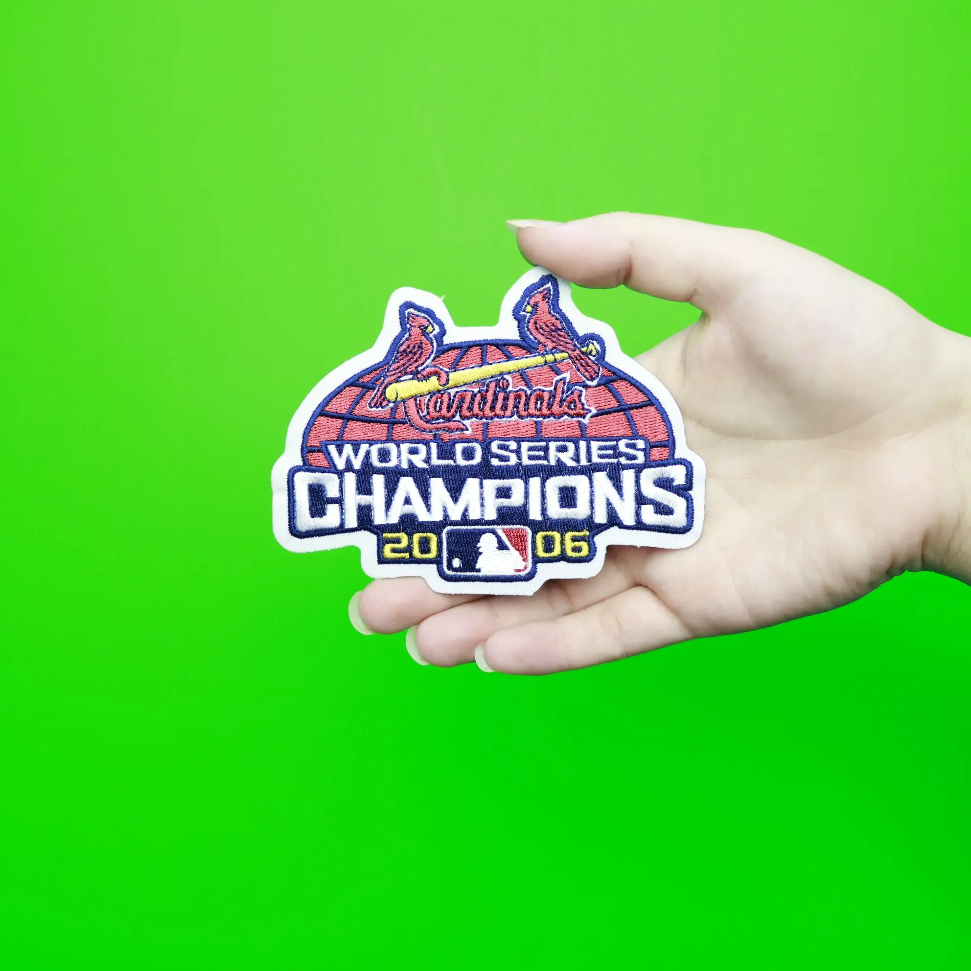 2006 St. Louis Cardinals MLB World Series Champions Jersey Patch - Image 2