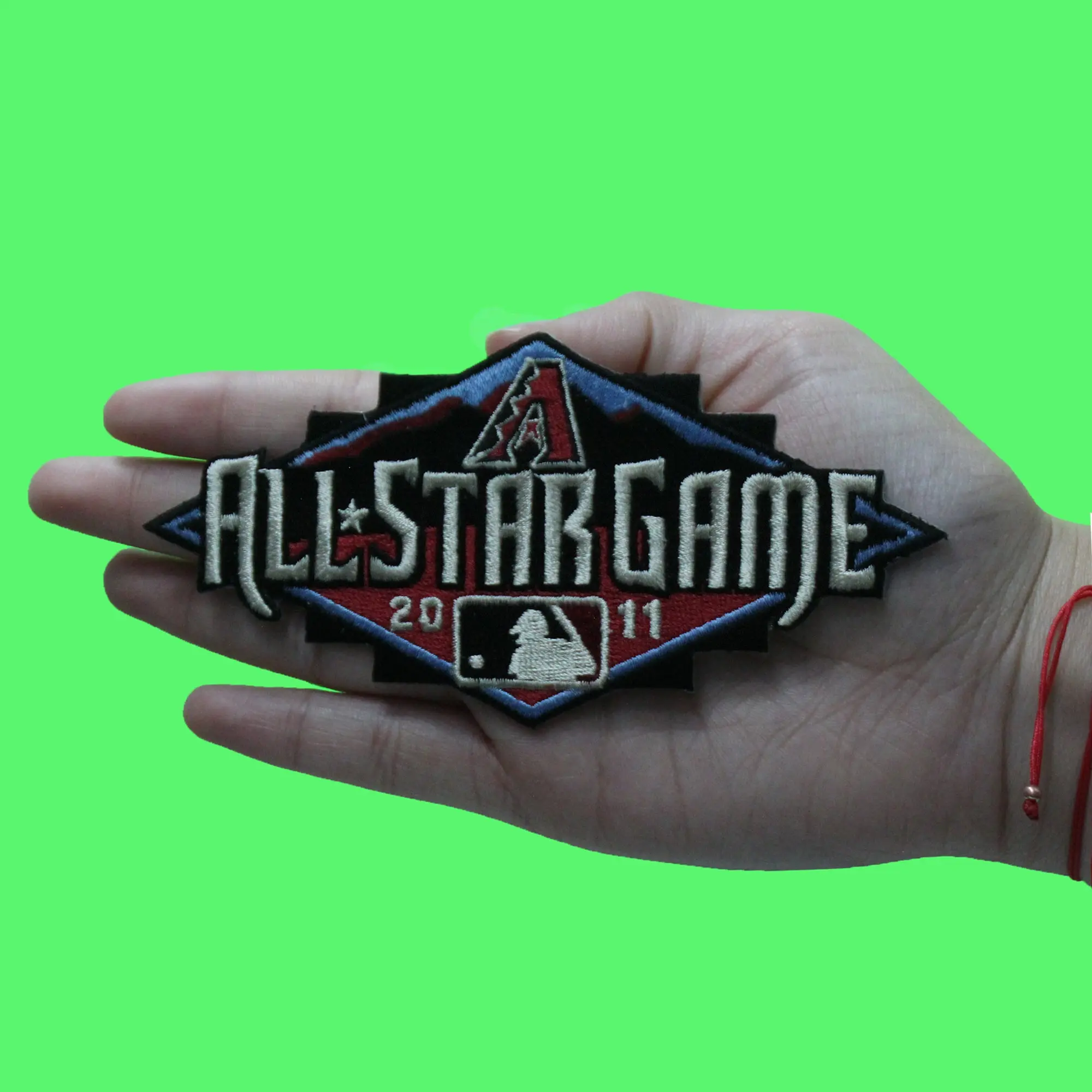 2011 MLB All-star Game Jersey Patch Arizona Diamondbacks No Border Embroidered - Image 3