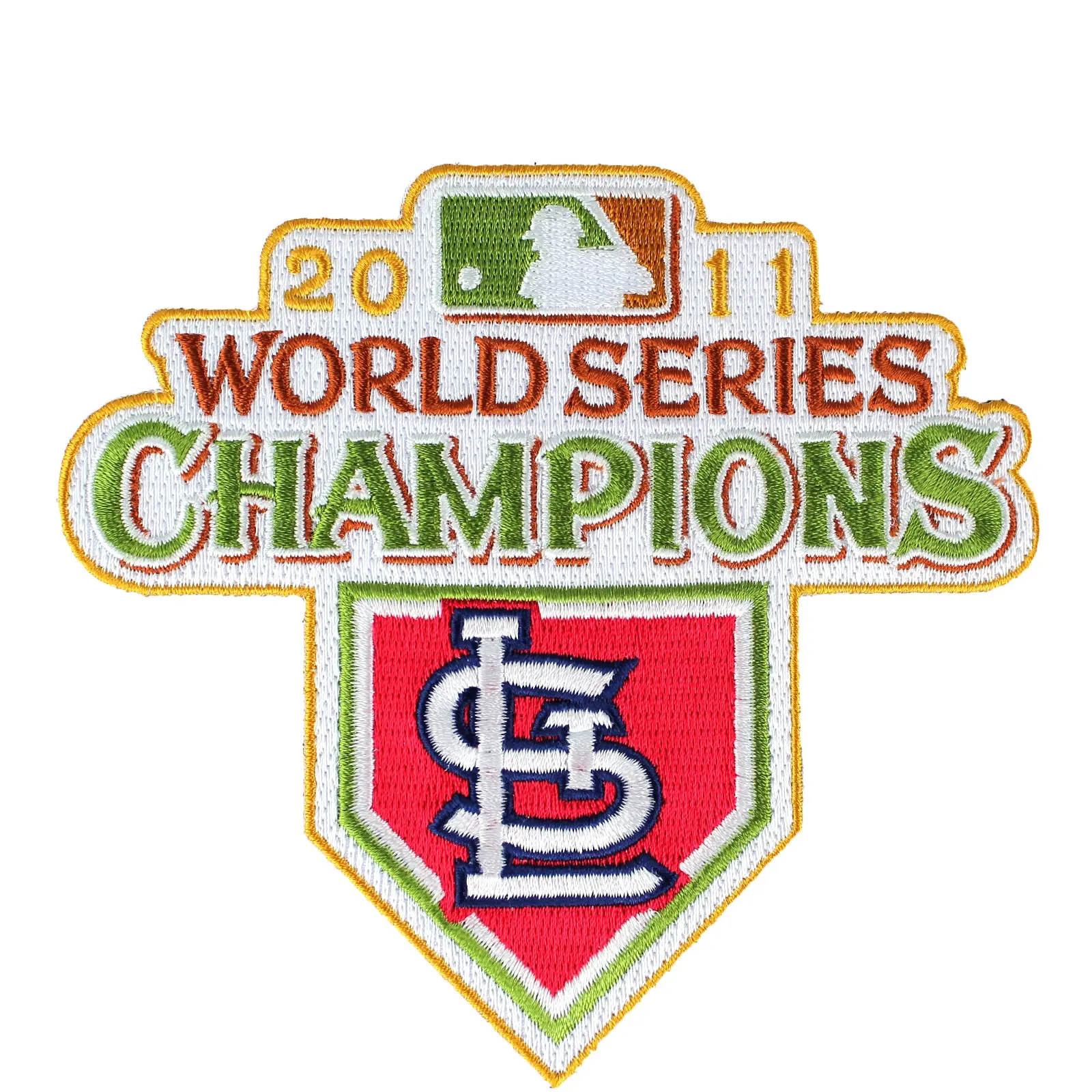 2011 St. Louis Cardinals MLB World Series Champions Jersey Patch
