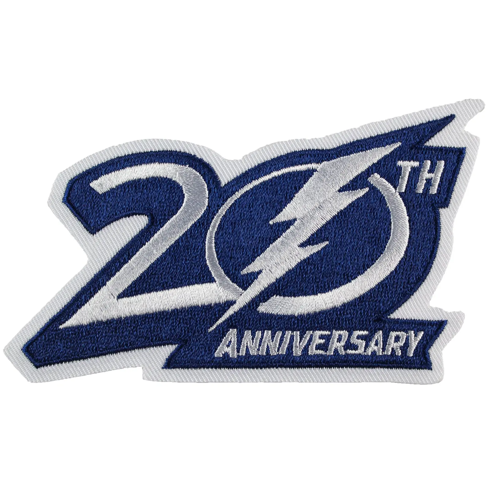 2012-13 Tampa Bay Lightnings 20th Anniversary Jersey Patch