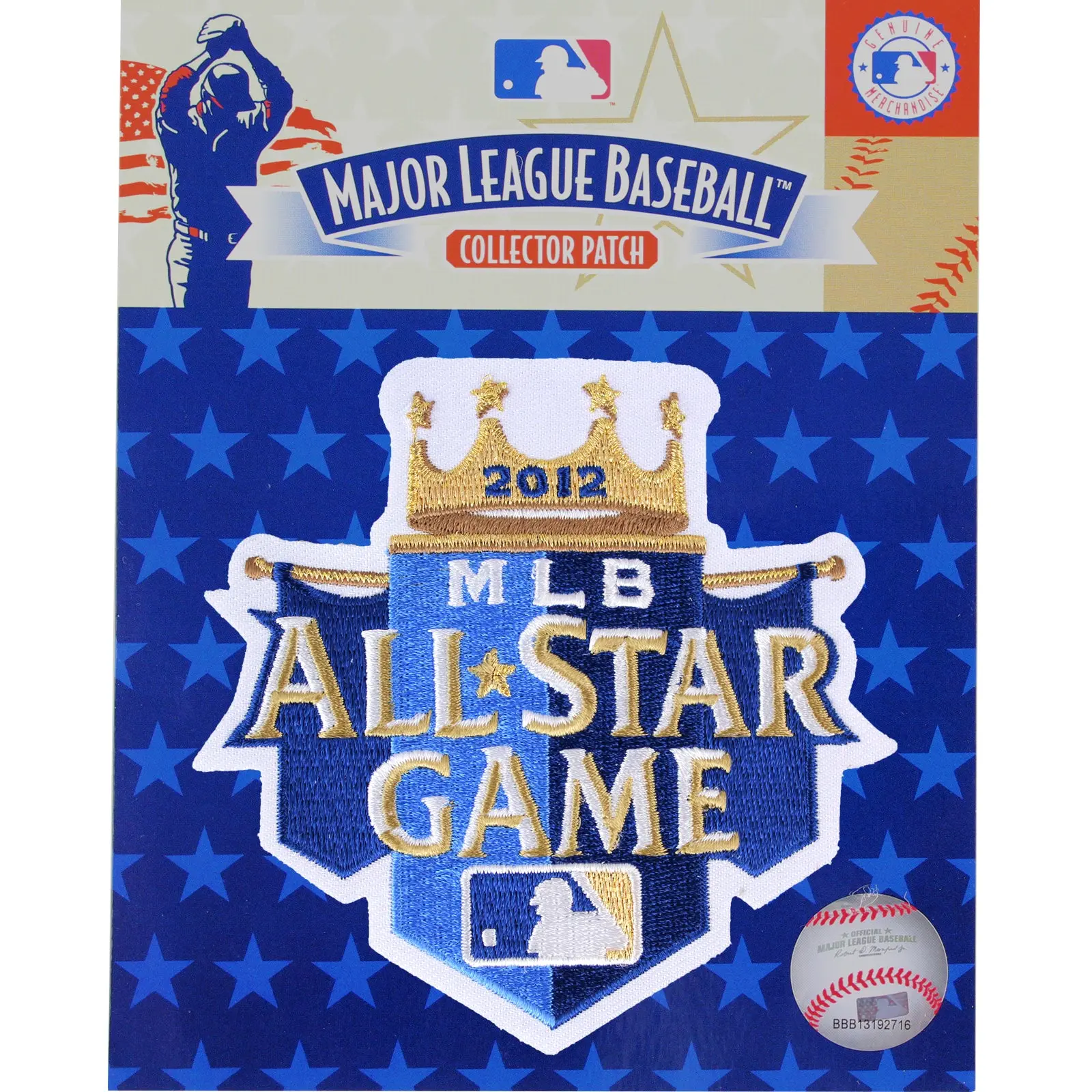 2012 MLB All-star Game Jersey Patch Kansas City Royals - Image 3