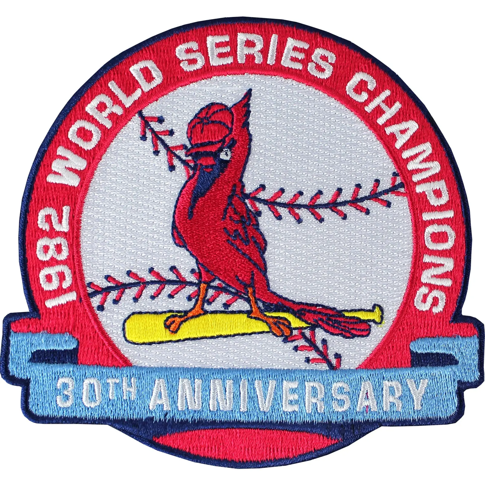 2012 St Louis Cardinals 30th Anniversary Reunion 1982 MLB World Series Champions Jersey Patch