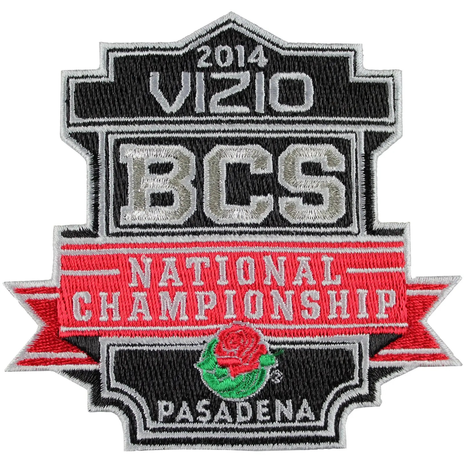 2014 Vizio BCS National Championship Bowl Game Jersey Patch (Florida State vs. Auburn)