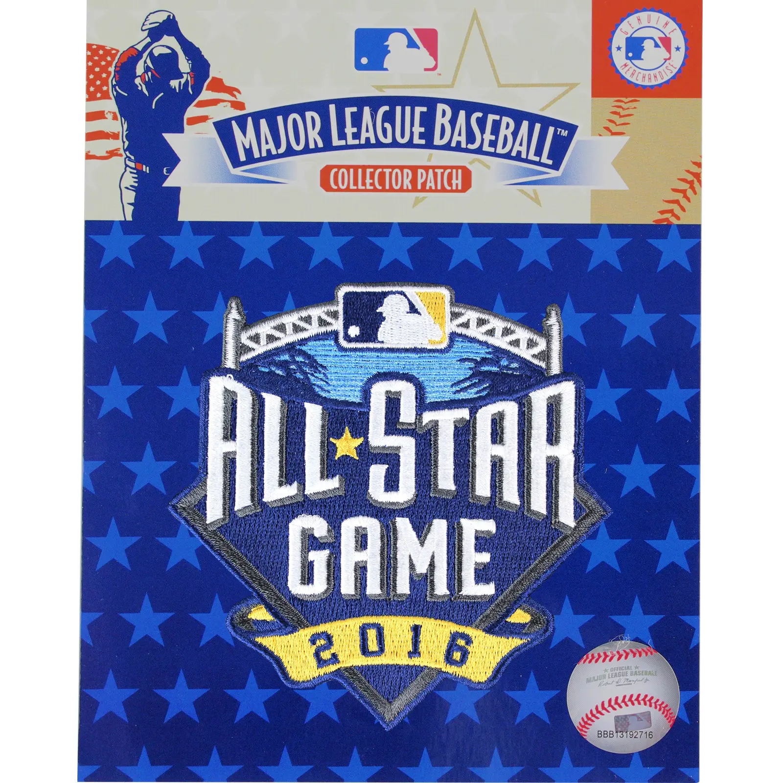 2016 MLB All-star Game Jersey Sleeve Patch In San Diego Padres - Image 3