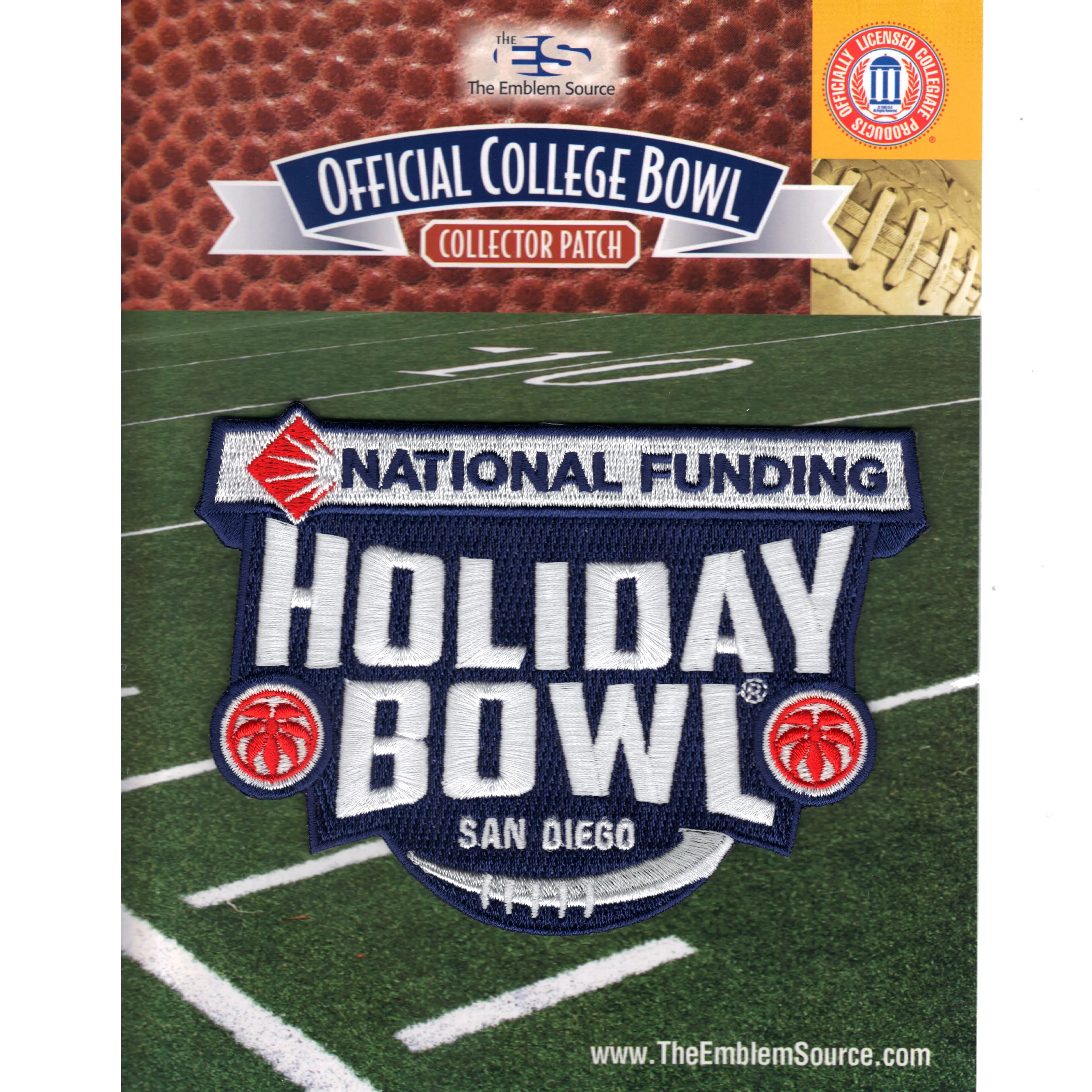 2016 National University Holiday Bowl Jersey Patch Minnesota vs. Washington St.