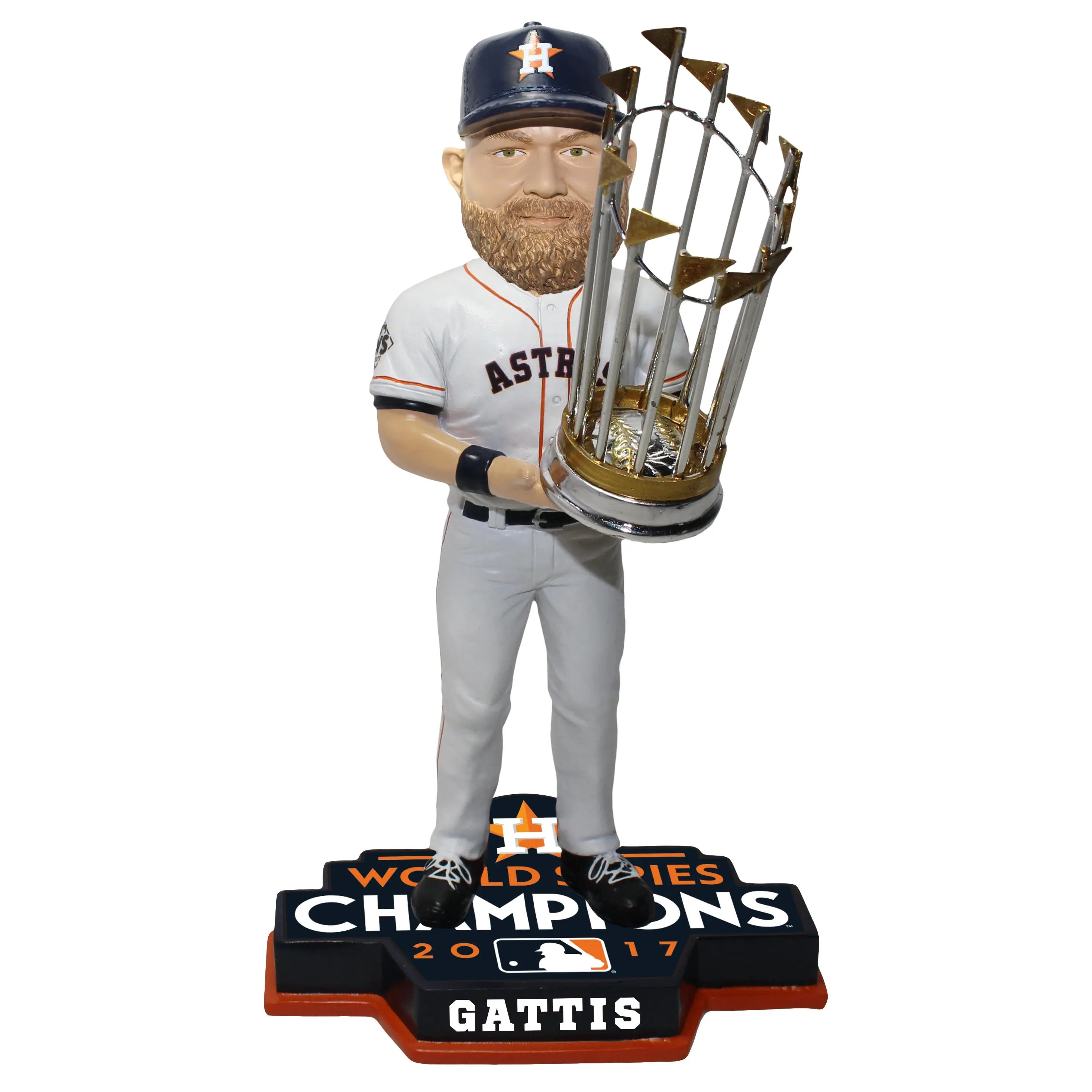 2017 MLB World Series Champions Houston Astros Evan Gattis Bobblehead