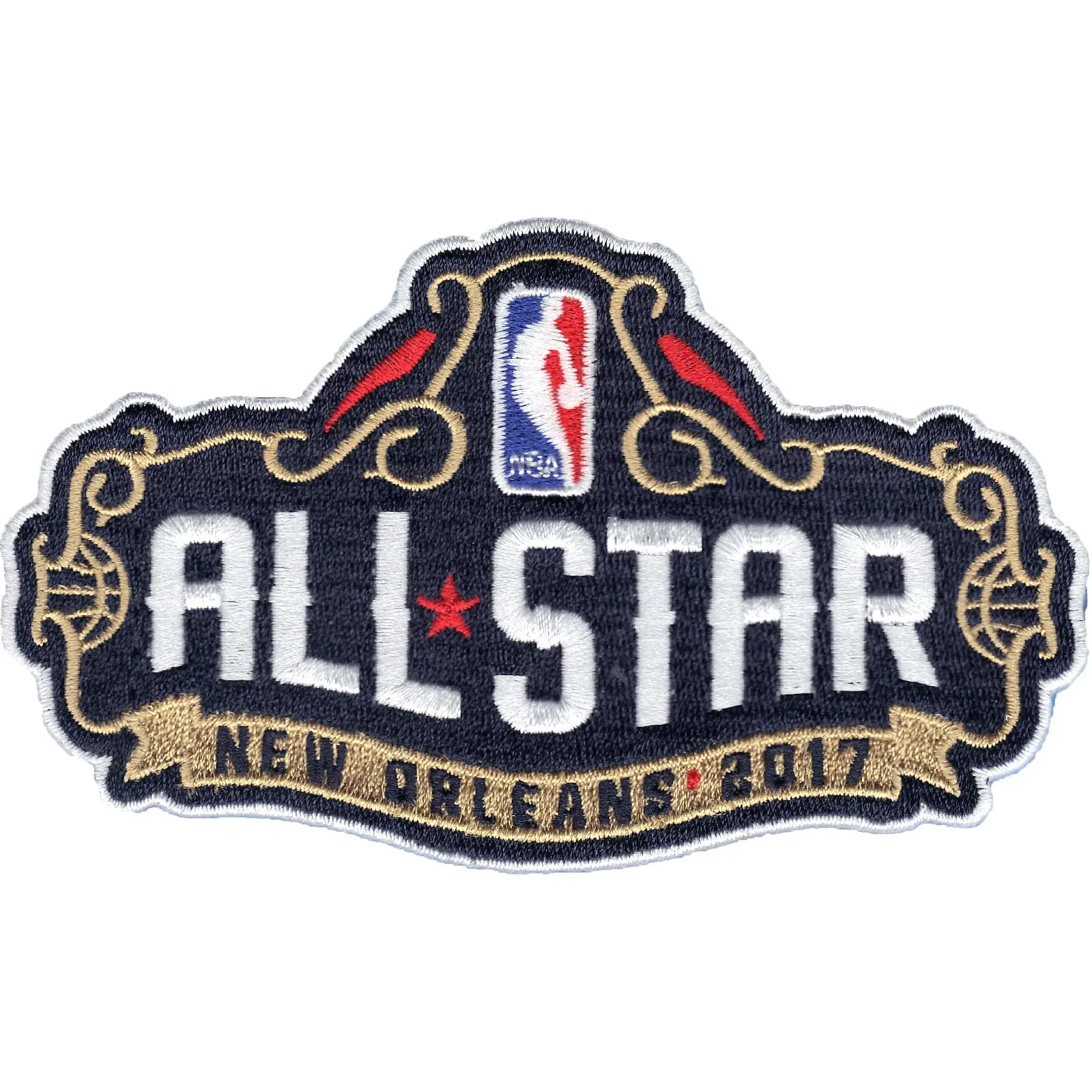 2017 Official NBA New Orleans Pelicans All Star Warm Up Patch