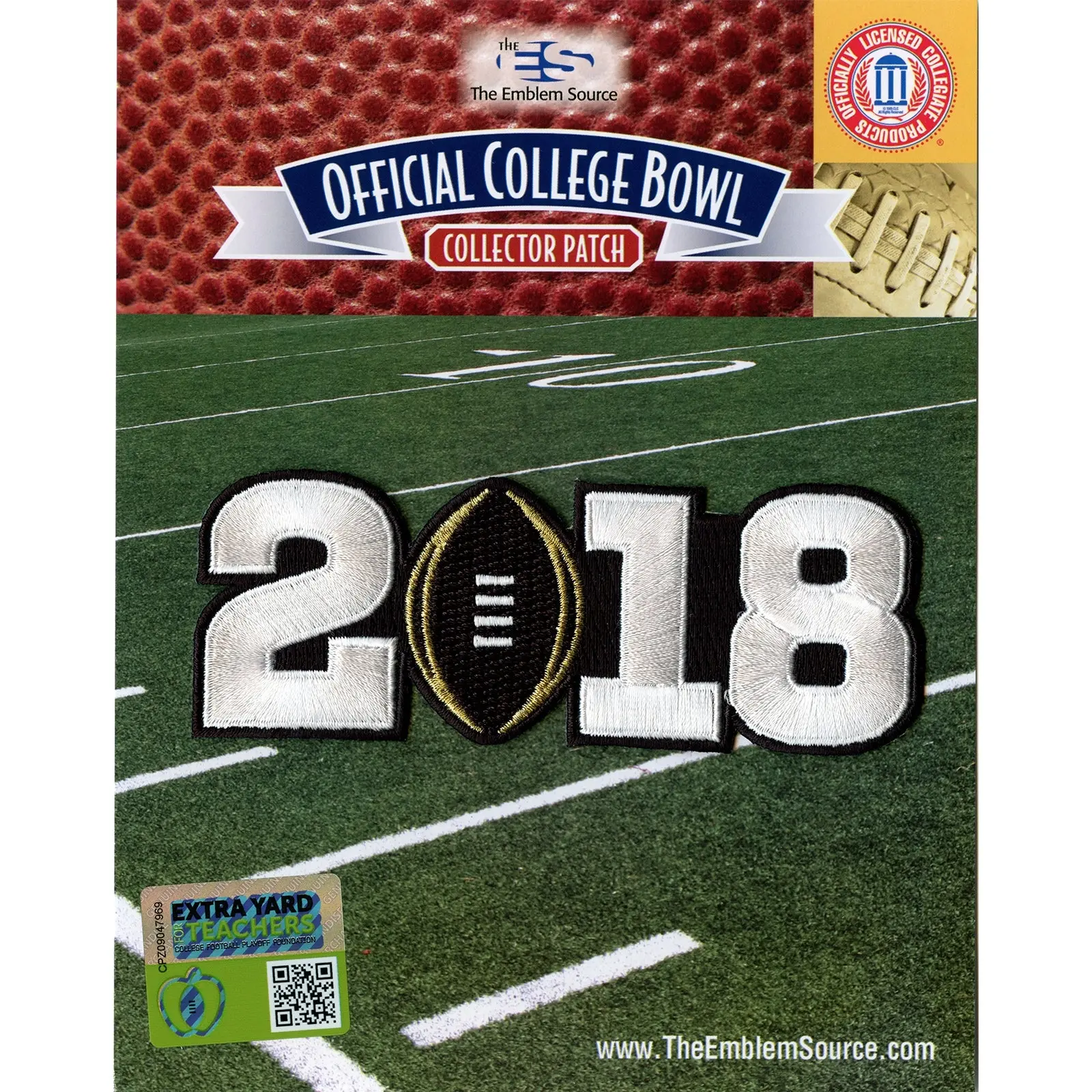 2018 College National Championship Game Jersey Patch Georgia Alabama (Black)