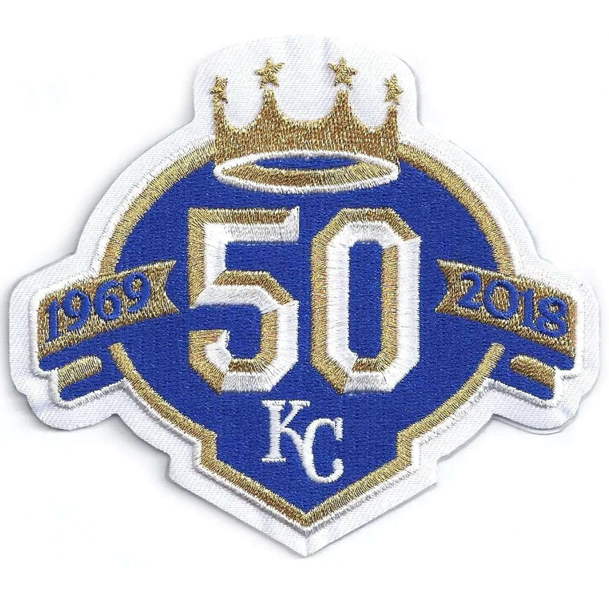 2018 Kansas City Royals 50th Anniversary Patch