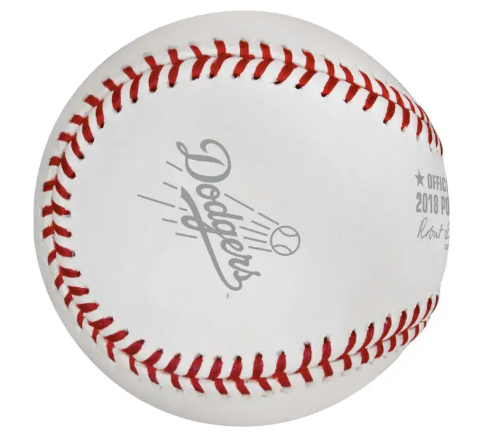 2018 Los Angeles Dodgers World Series NL Champions Baseball Rawlings - Image 2
