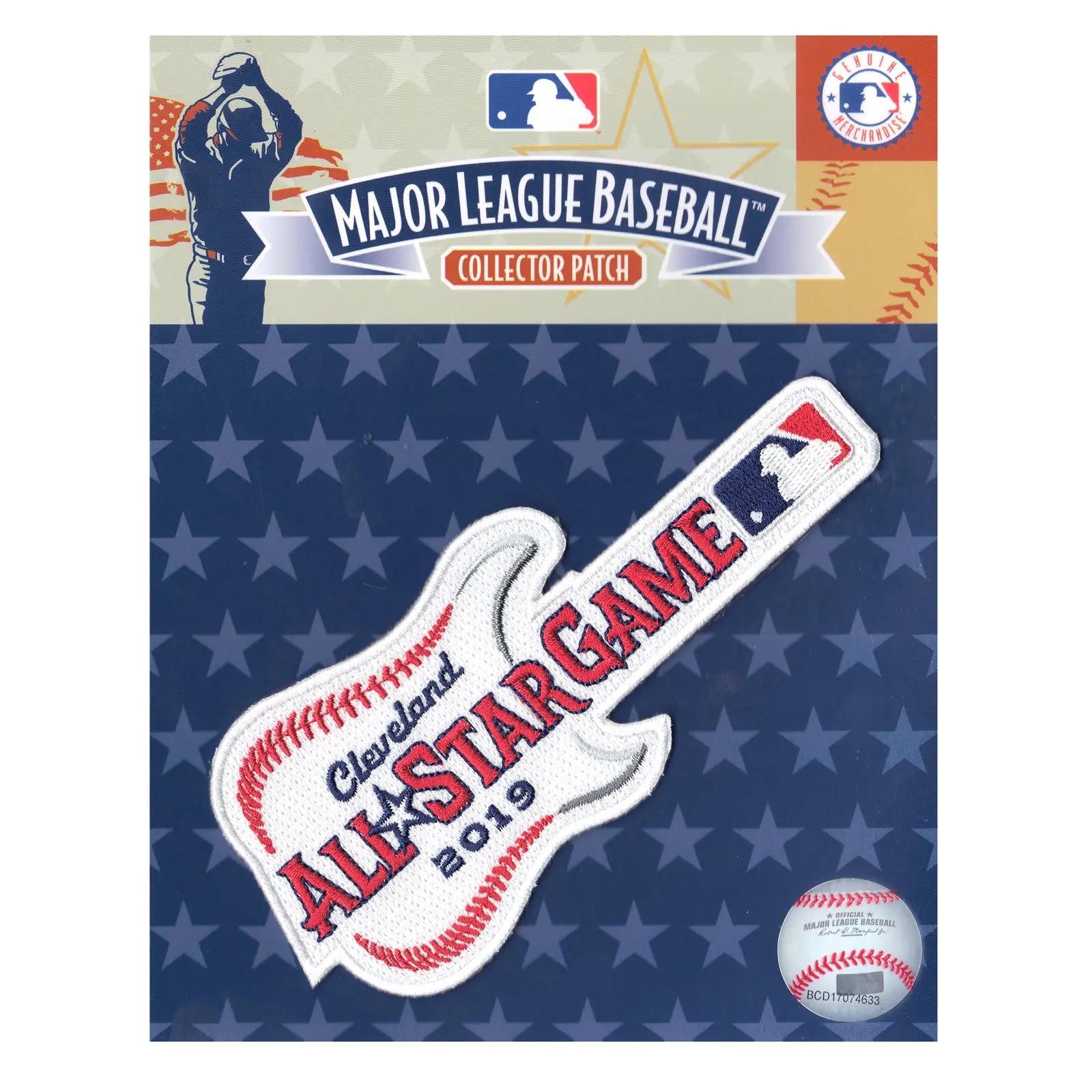2019 Major League Baseball All Star Game Jersey Patch Cleveland Indians - Image 3