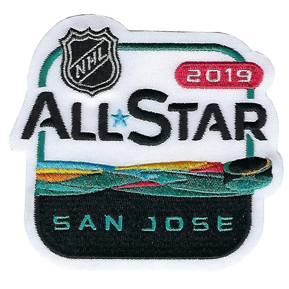 2019 Official NHL All Star Game San Jose Sharks Jersey Patch