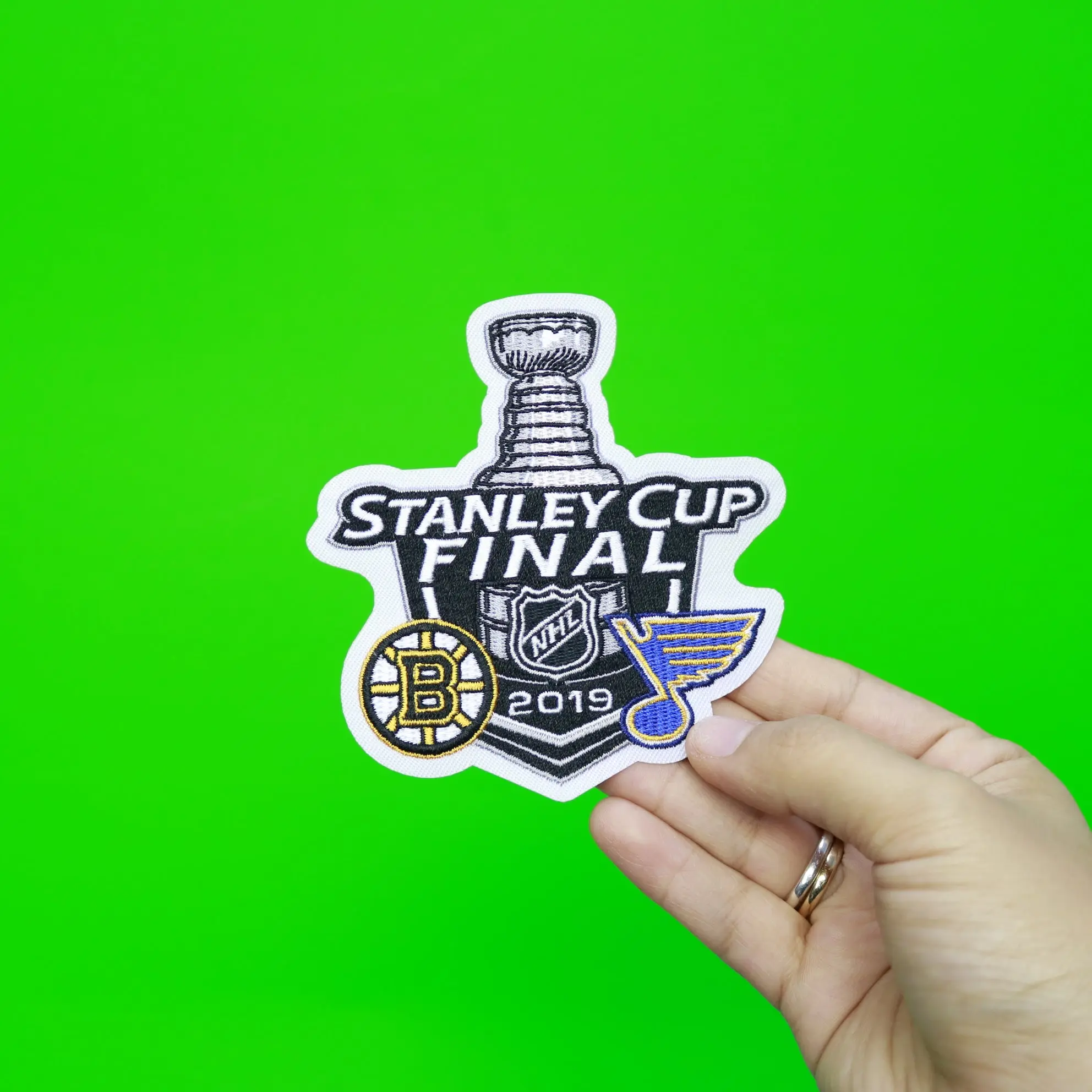 2019 Official NHL Stanley Cup Final Dueling Patch Boston Bruins Vs. St Louis Blues - Image 2