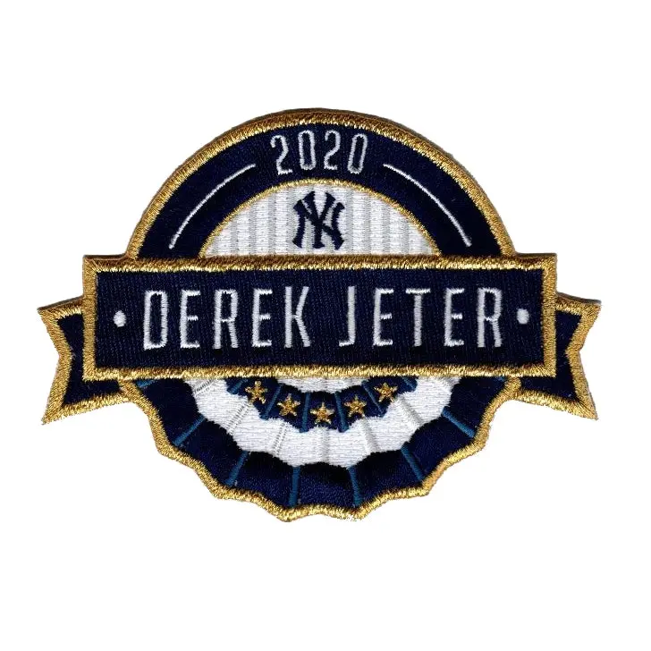 2020 Derek Jeter New York Yankees MLB Hall of Fame Patch - Image 2