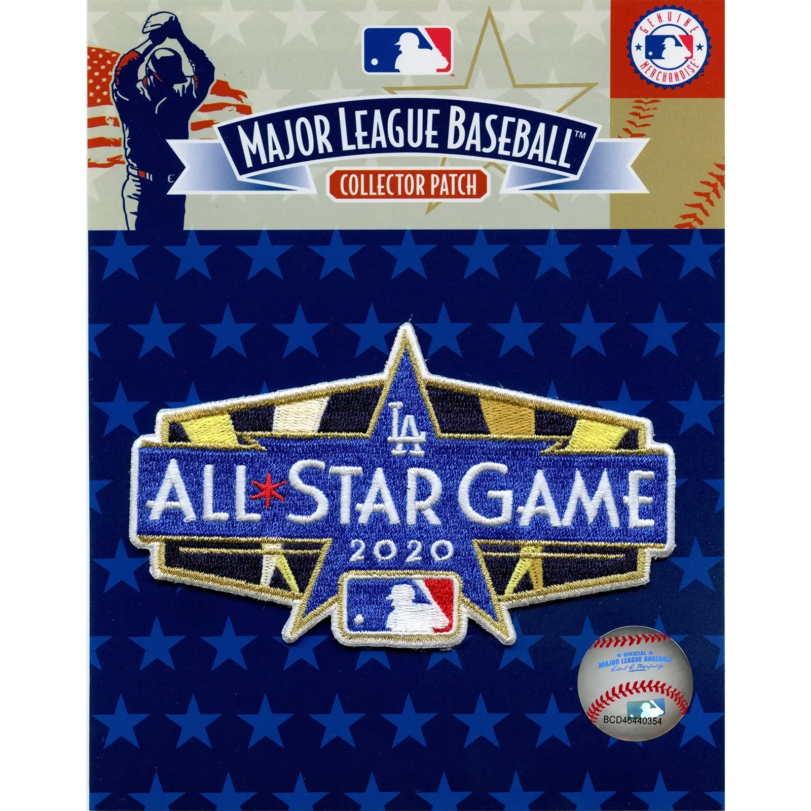 2020 Major League Baseball All Star Game Jersey Patch Los Angeles Dodgers