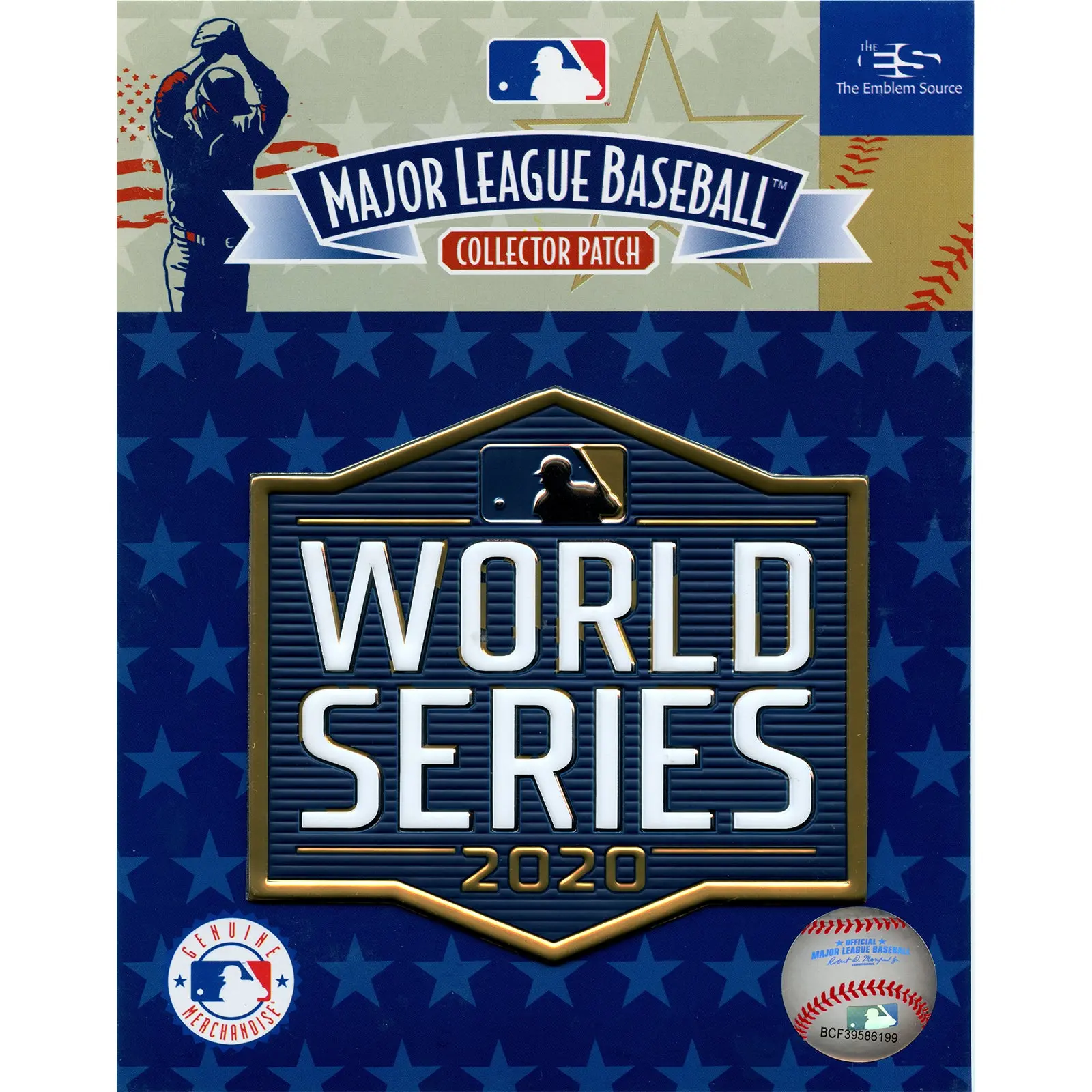 2020 MLB World Series Emboss Tech Jersey Patch Los Angeles Dodgers Tampa Bay Rays TPU