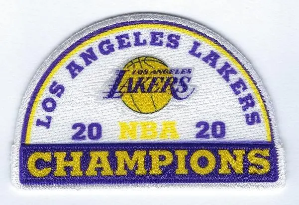 2020 NBA Finals Champions Los Angeles Lakers Patch - Image 2