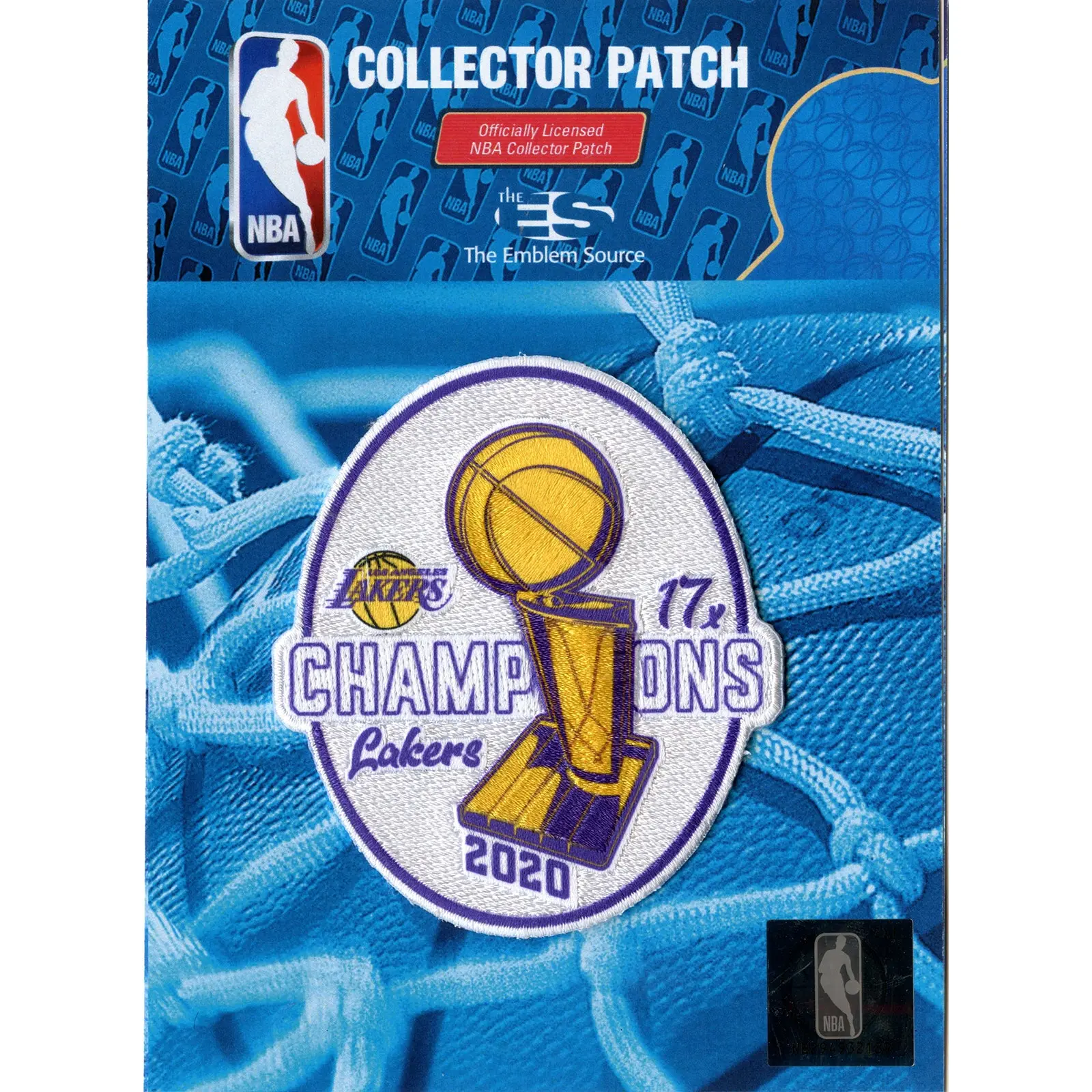 2020 NBA Finals Champions Los Angeles Lakers Trophy Envy Patch