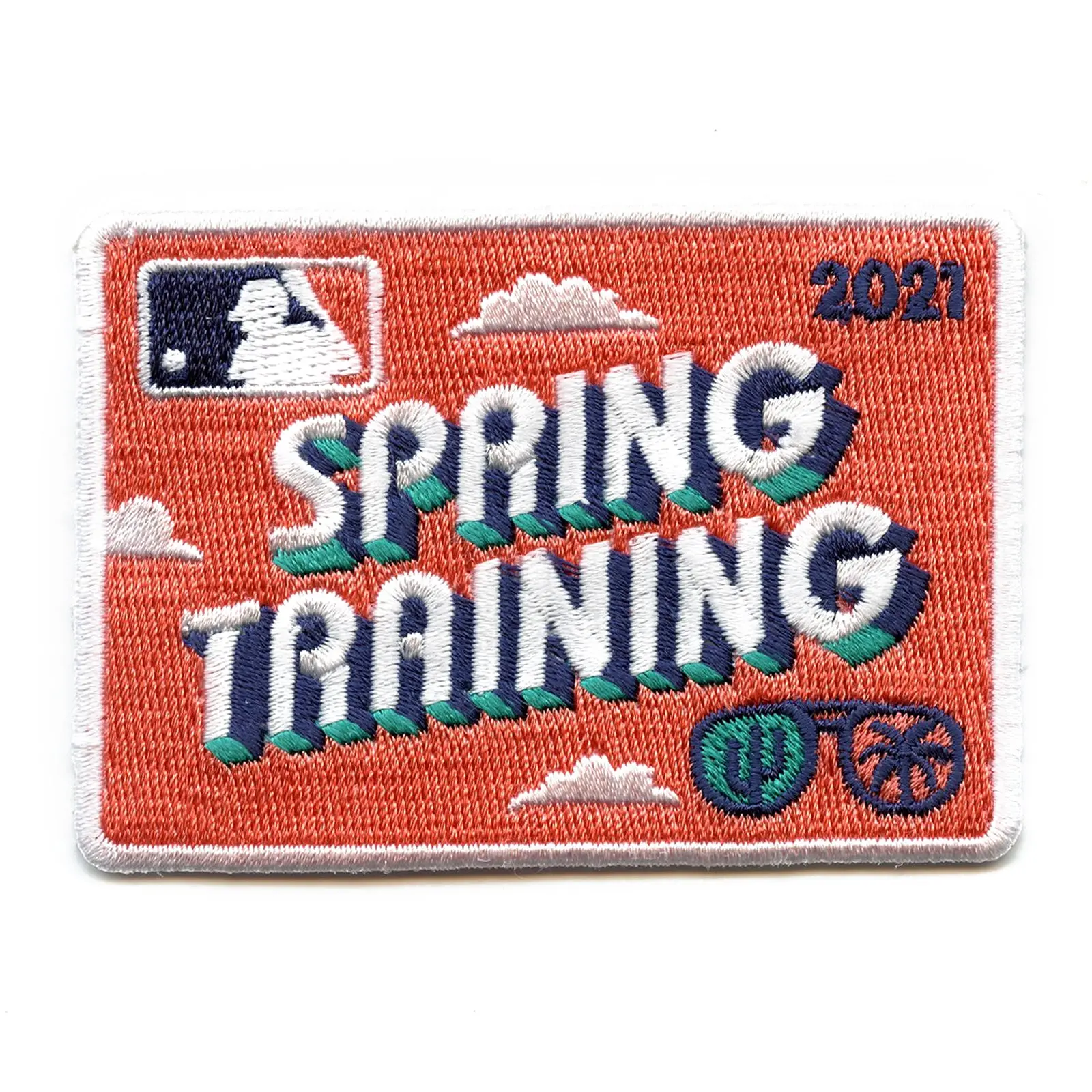 2021 MLB Spring Training Jersey Embroidered Patch - Image 2