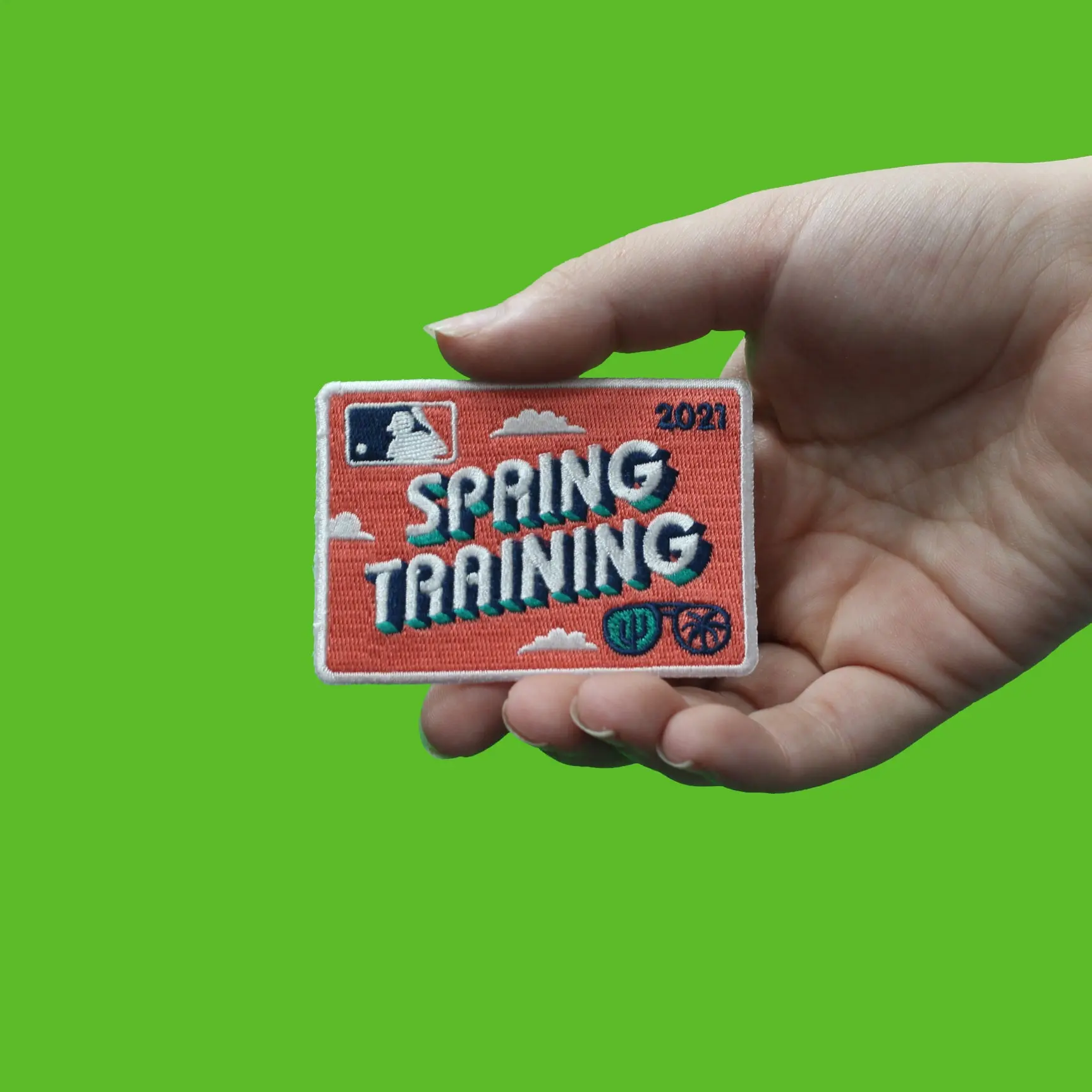 2021 MLB Spring Training Jersey Embroidered Patch - Image 3