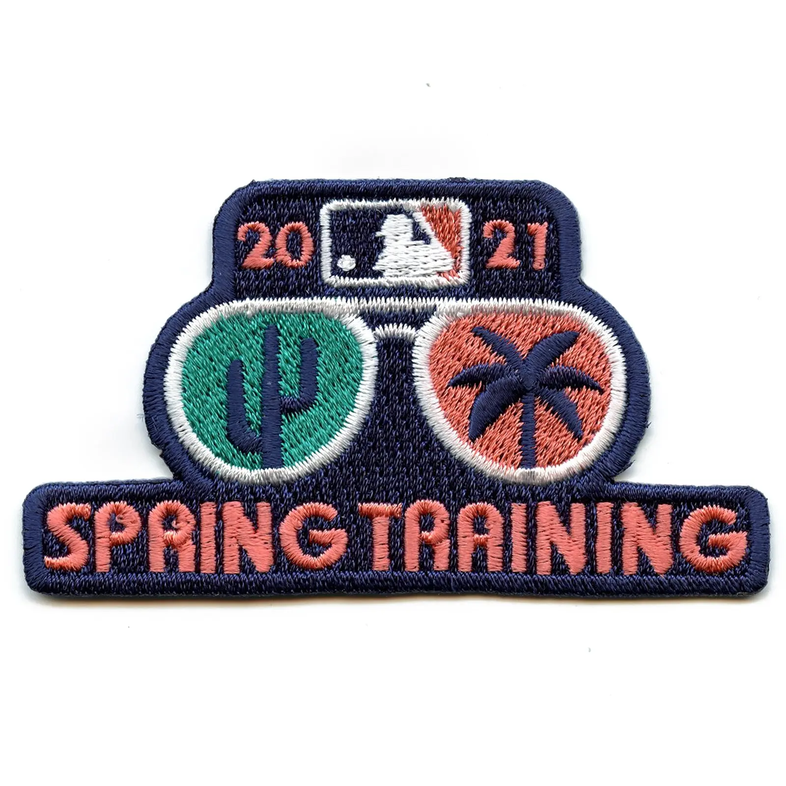 2021 MLB Spring Training Glasses Jersey Embroidered Patch - Image 2