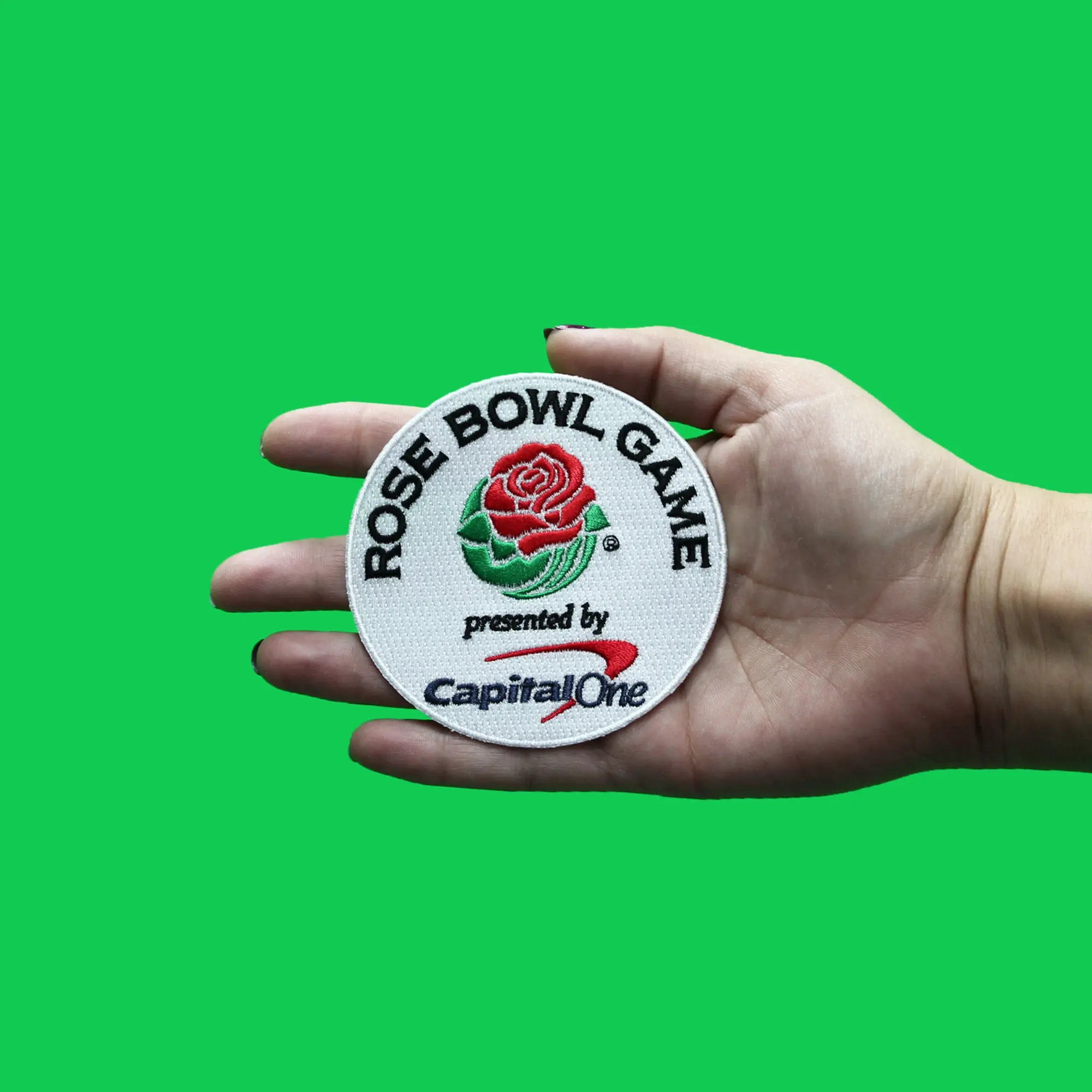 2022 Rose Bowl Patch Capital One Embroidered Iron On Utah Ohio State - Image 3