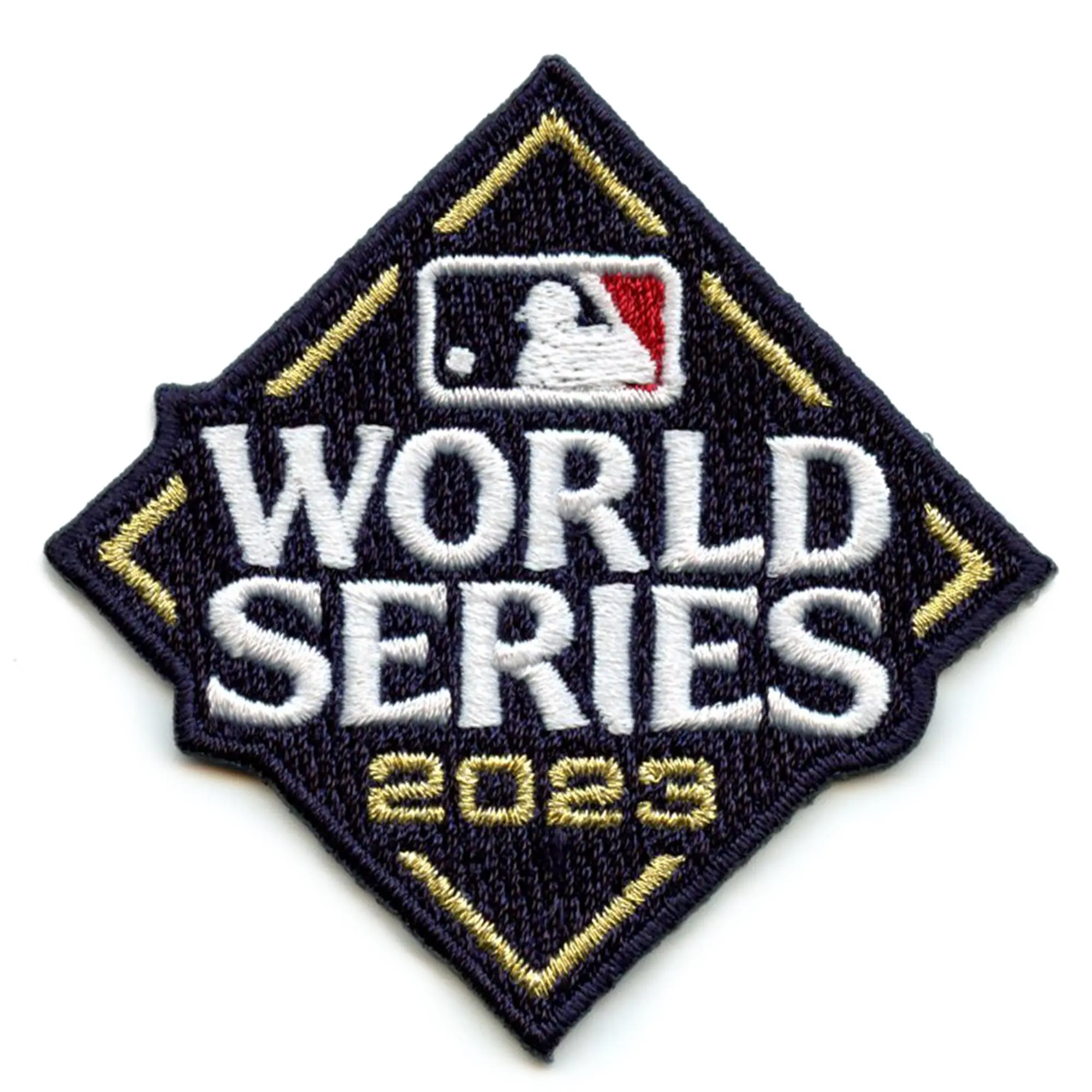 2023 MLB World Series Hat Jersey Patch Texas Rangers Arizona Diamondbacks Embroidered - Image 2