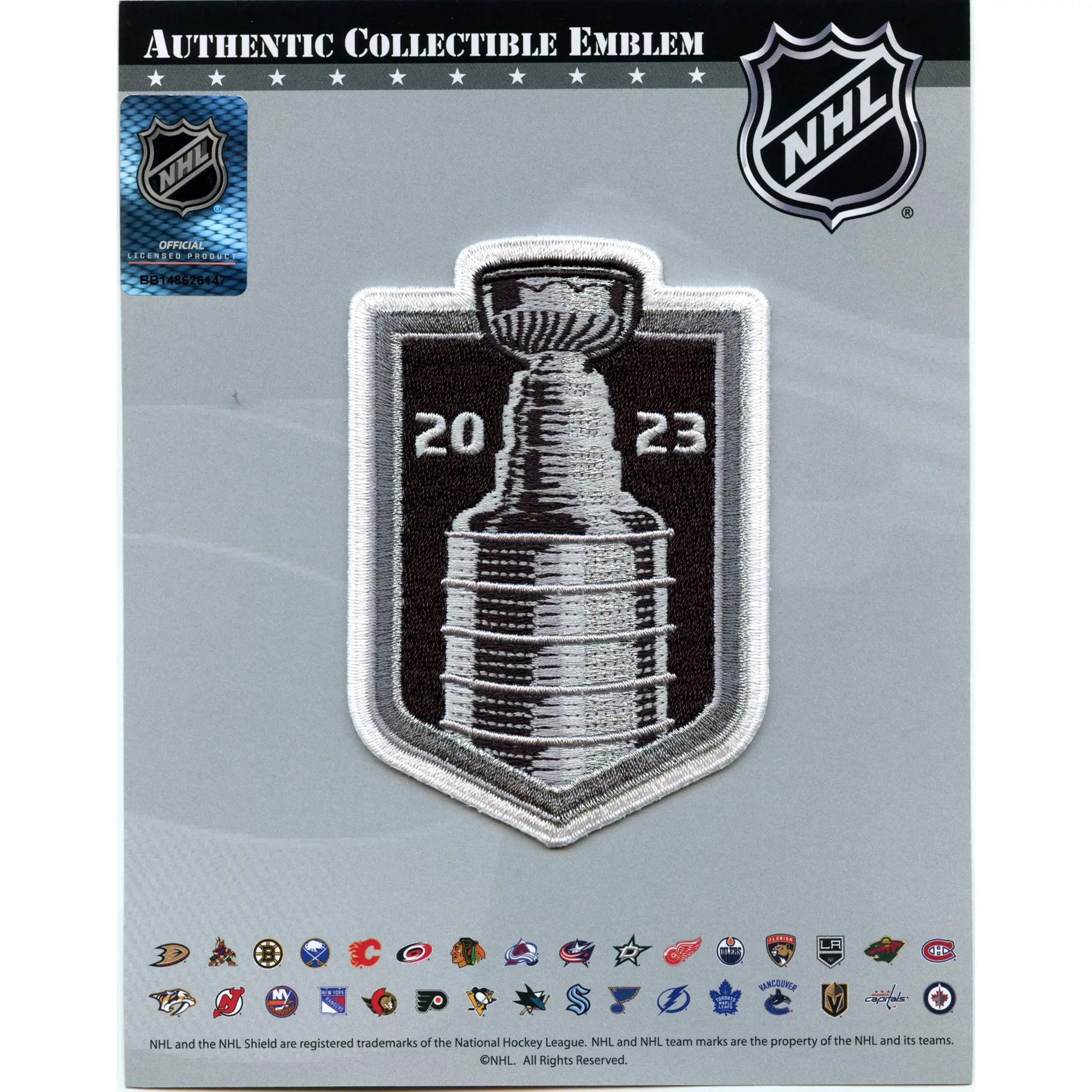 2023 NHL Stanley Cup Final Embroidered Jersey Patch Florida Panthers Las Vegas Golden Knights