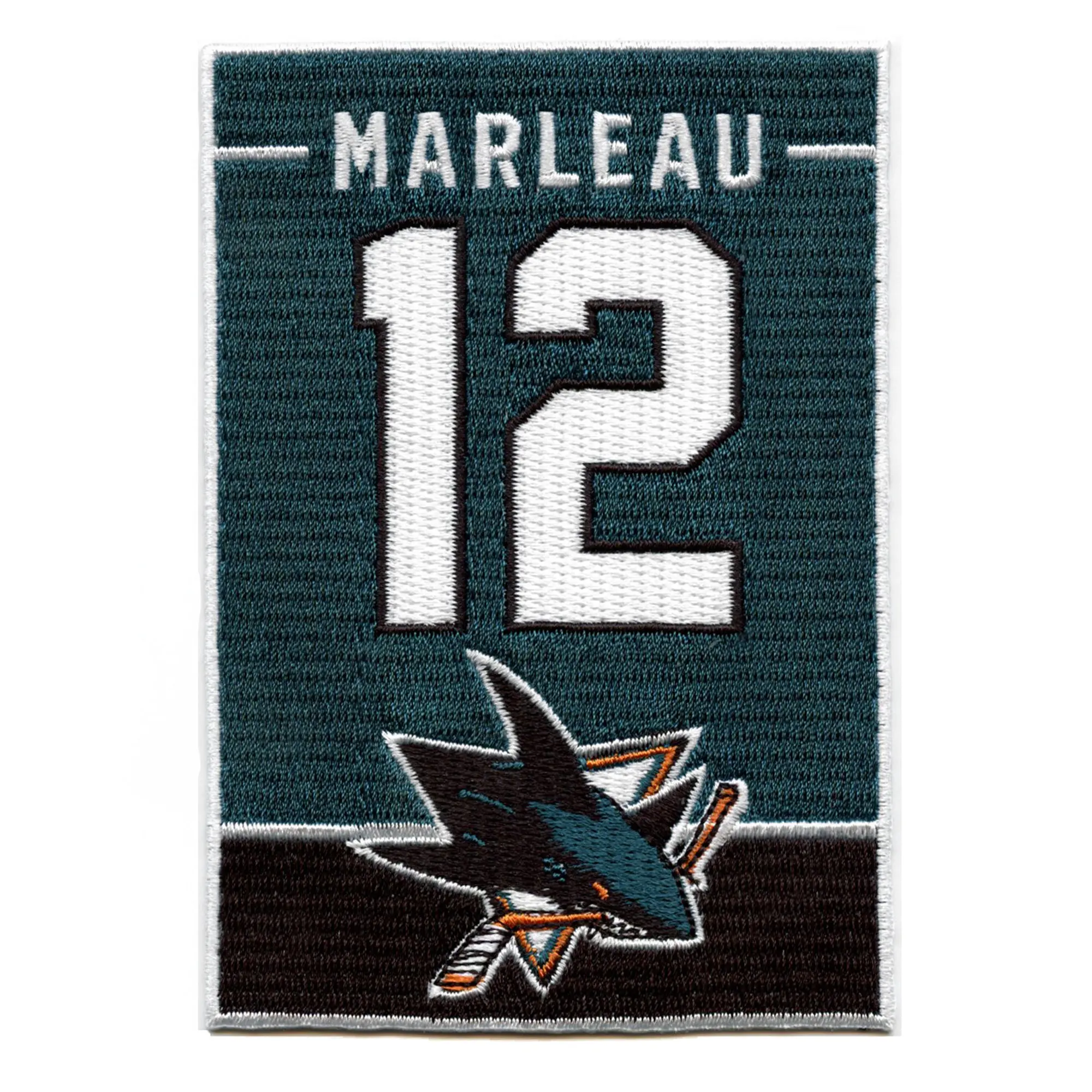 2023 San Jose Sharks Patrick Marleau #12 Retirement Banner Jersey Patch - Image 2