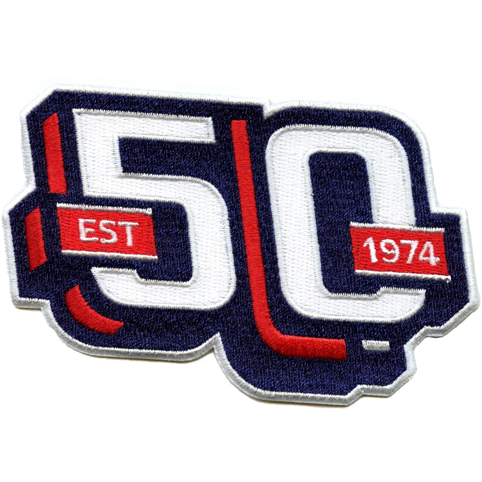 2024-25 Washington Capitals 50th Team Anniversary Jersey Patch - Image 2
