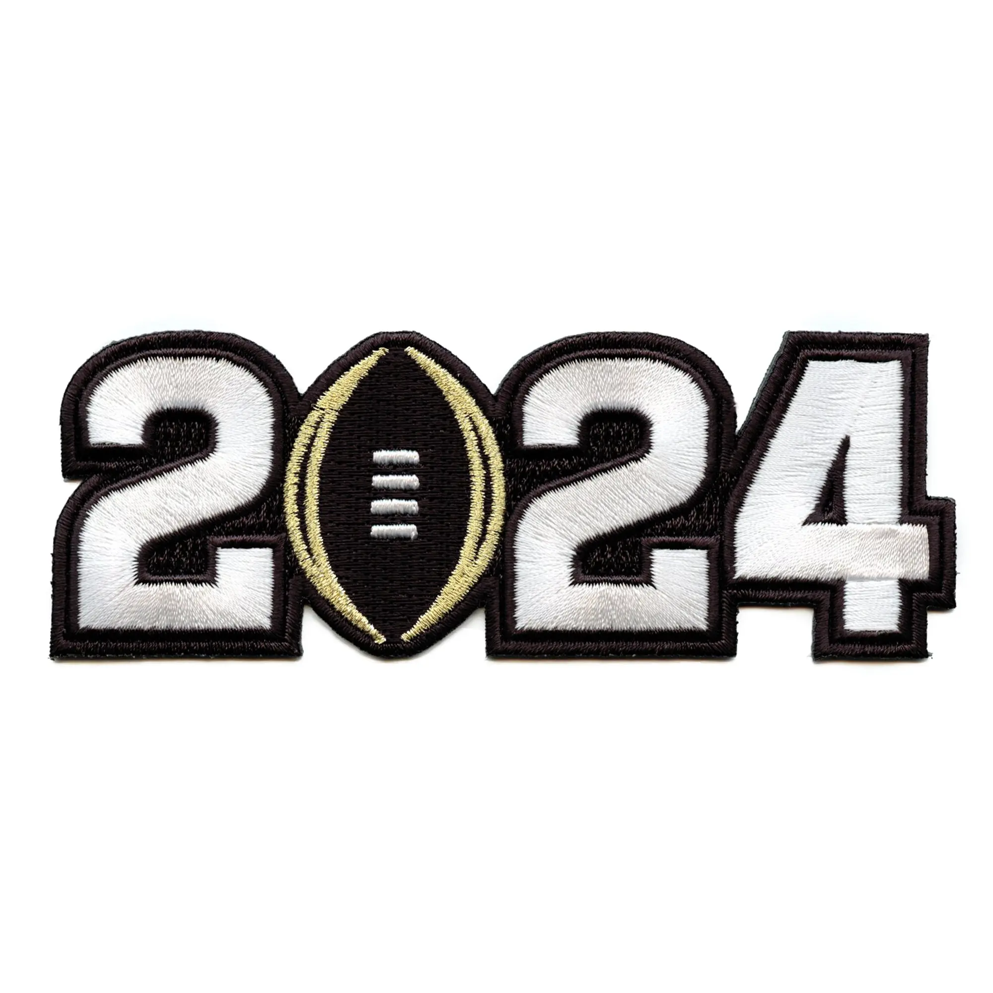 2024 College National Championship Game Jersey Patch Michigan Washington - Image 2