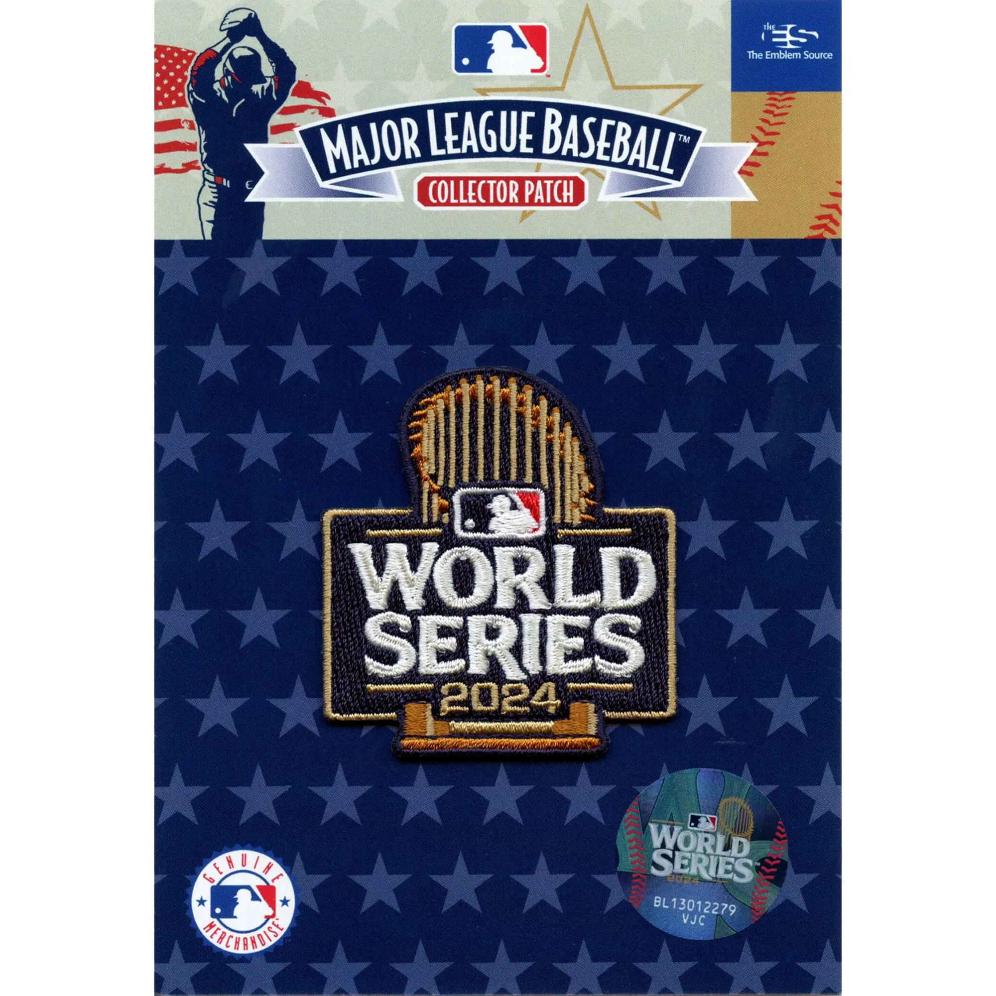 2024 MLB World Series Hat Jersey Patch Embroidered New York Yankees Los Angeles Dodgers