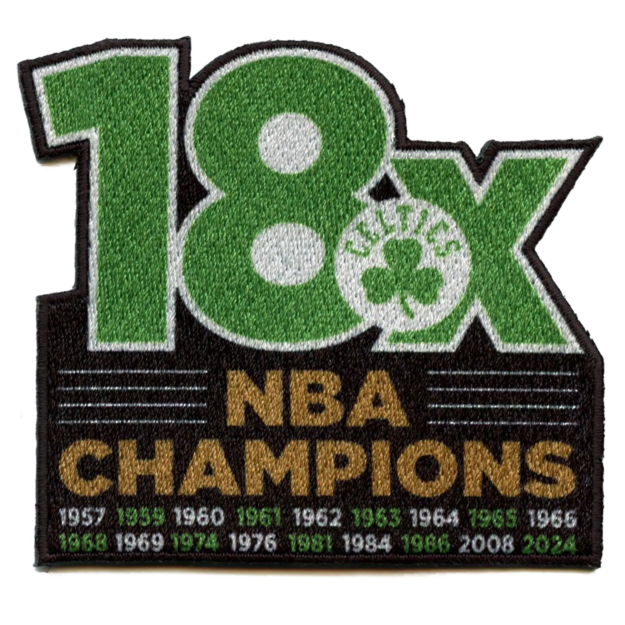 2024 NBA Finals Champions Boston Celtics 18X Success Patch - Image 2
