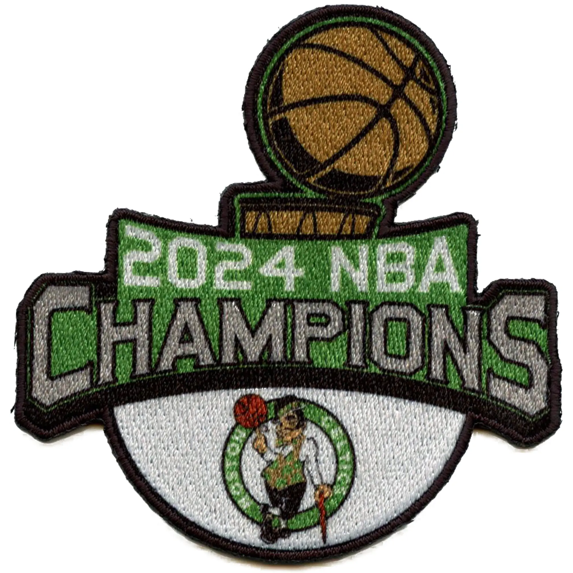2024 NBA Finals Champions Boston Celtics Showcase Sublimated Embroidery Patch - Image 2