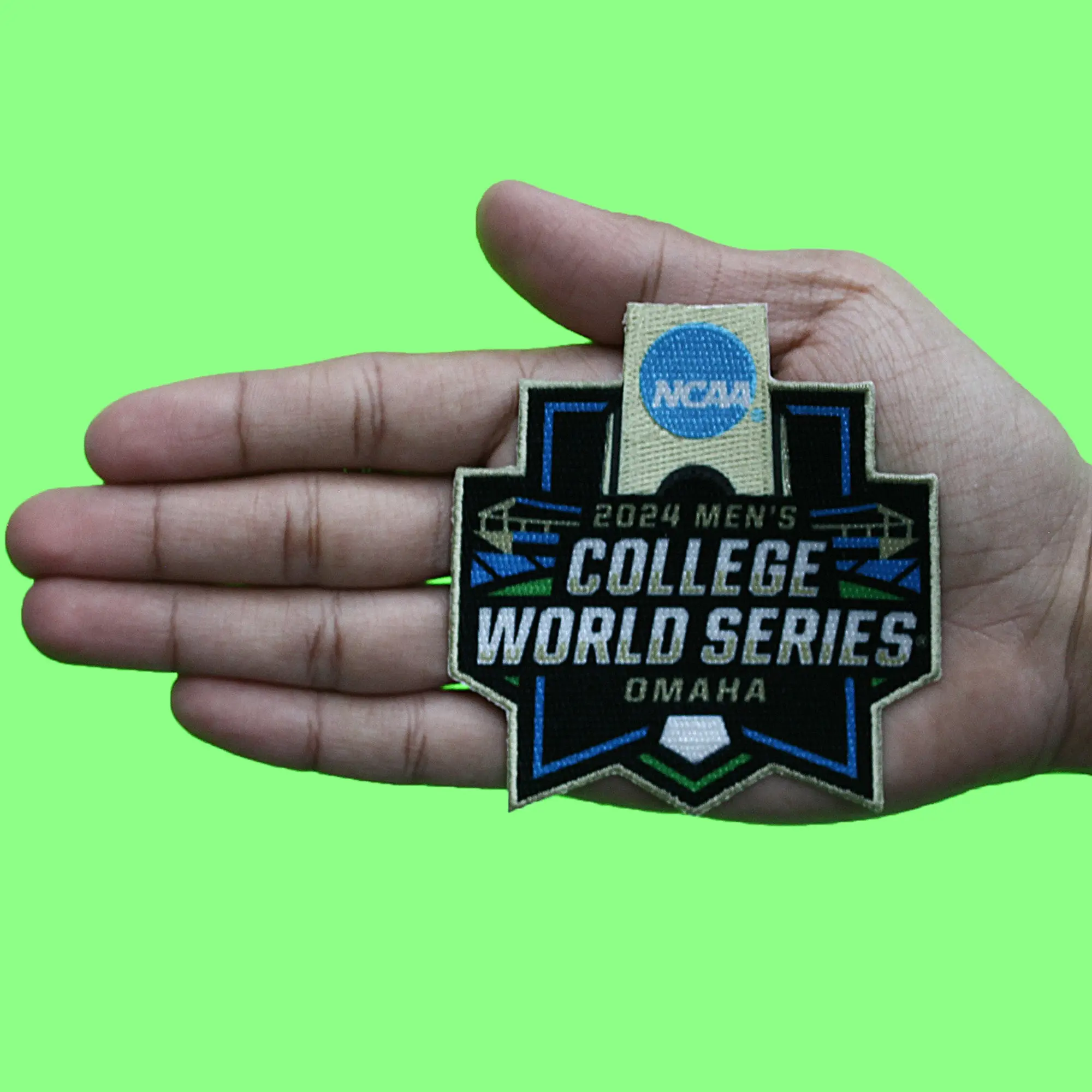 2024 NCAA Men's College World Series Omaha Jersey Patch Aggies Tennessee Iron On - Image 3