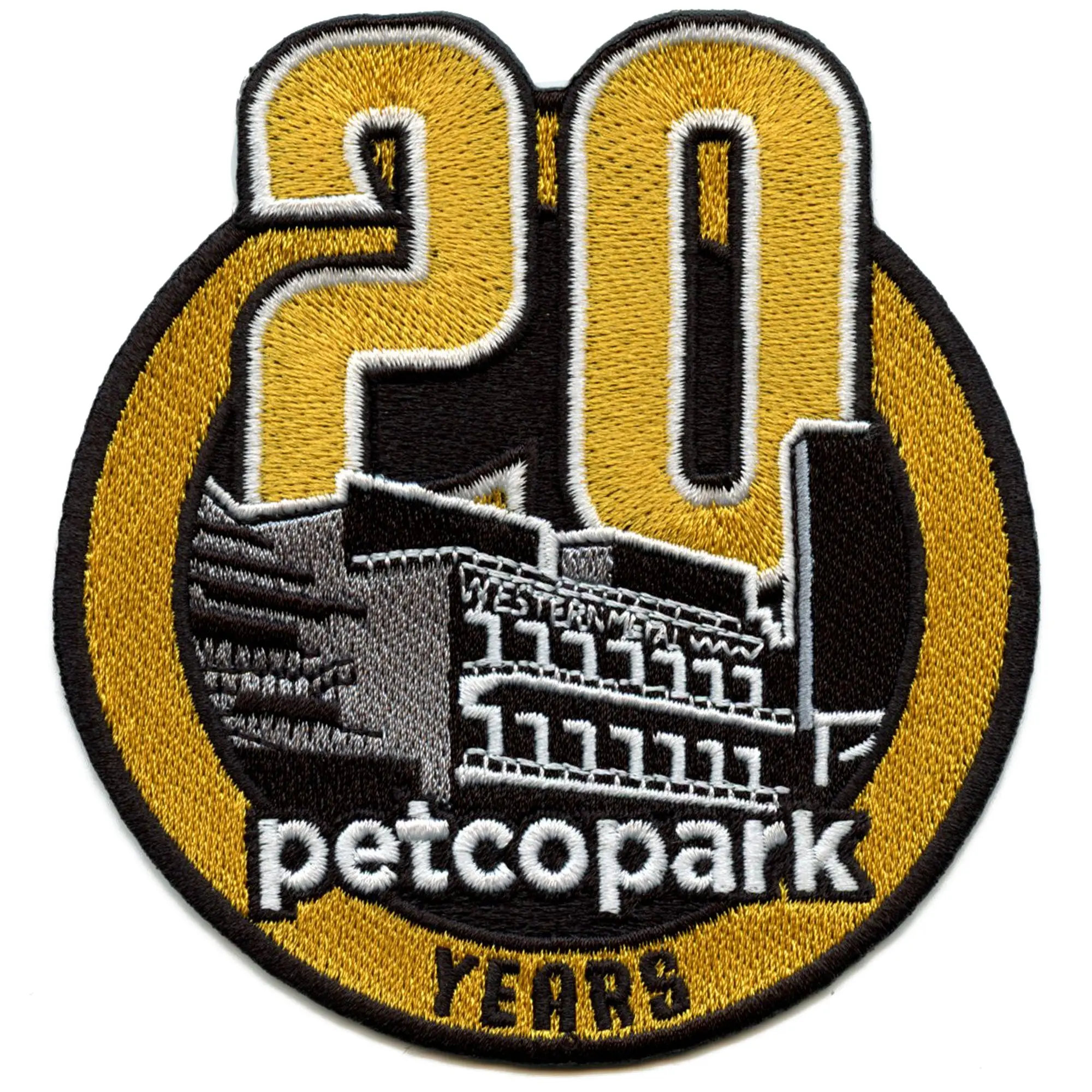 2024 San Diego Padres 20th Anniversary Jersey Patch Petco Park - Image 2