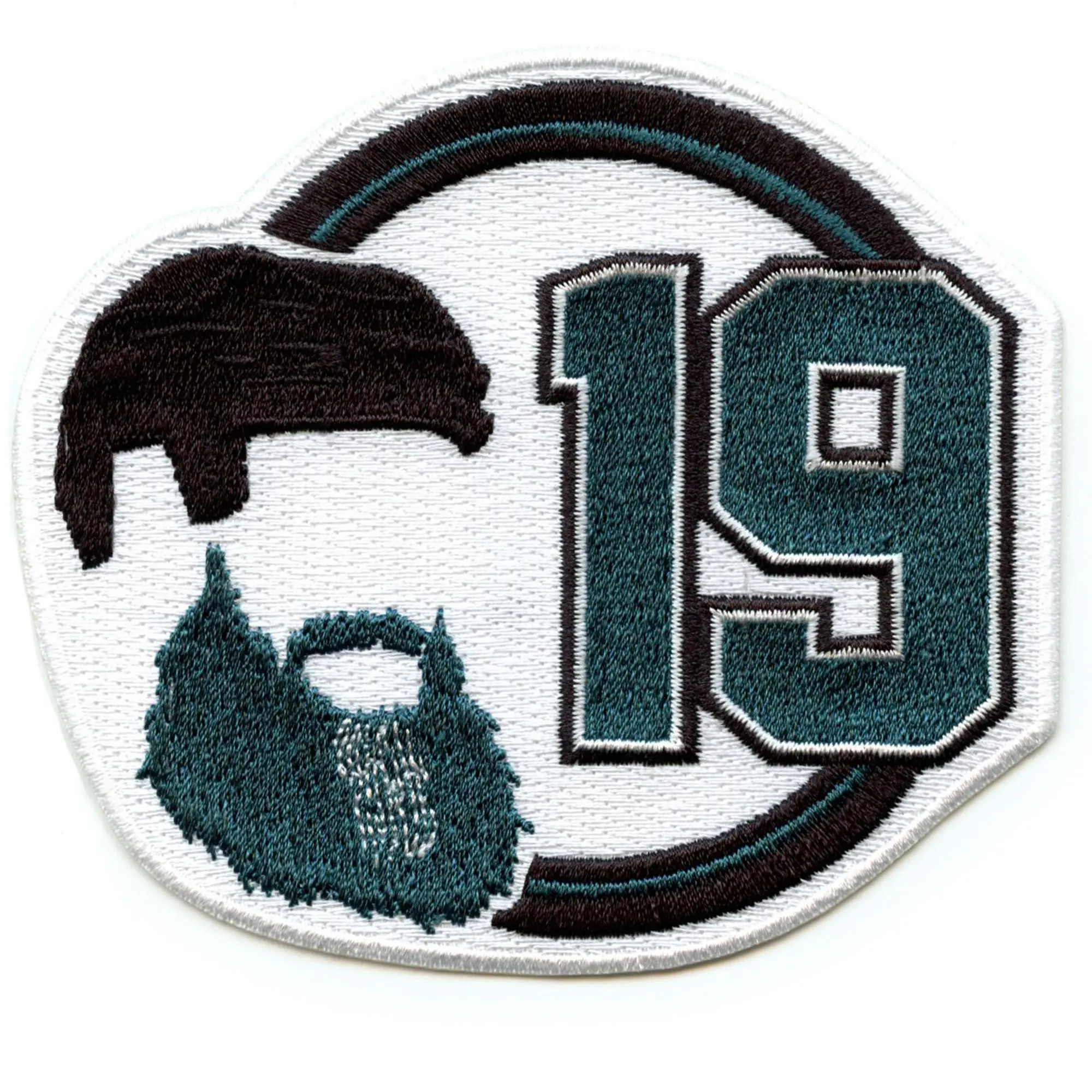 2024 San Jose Sharks Joe Thornton Retirement Jersey Number 19 Patch Embroidered - Image 2