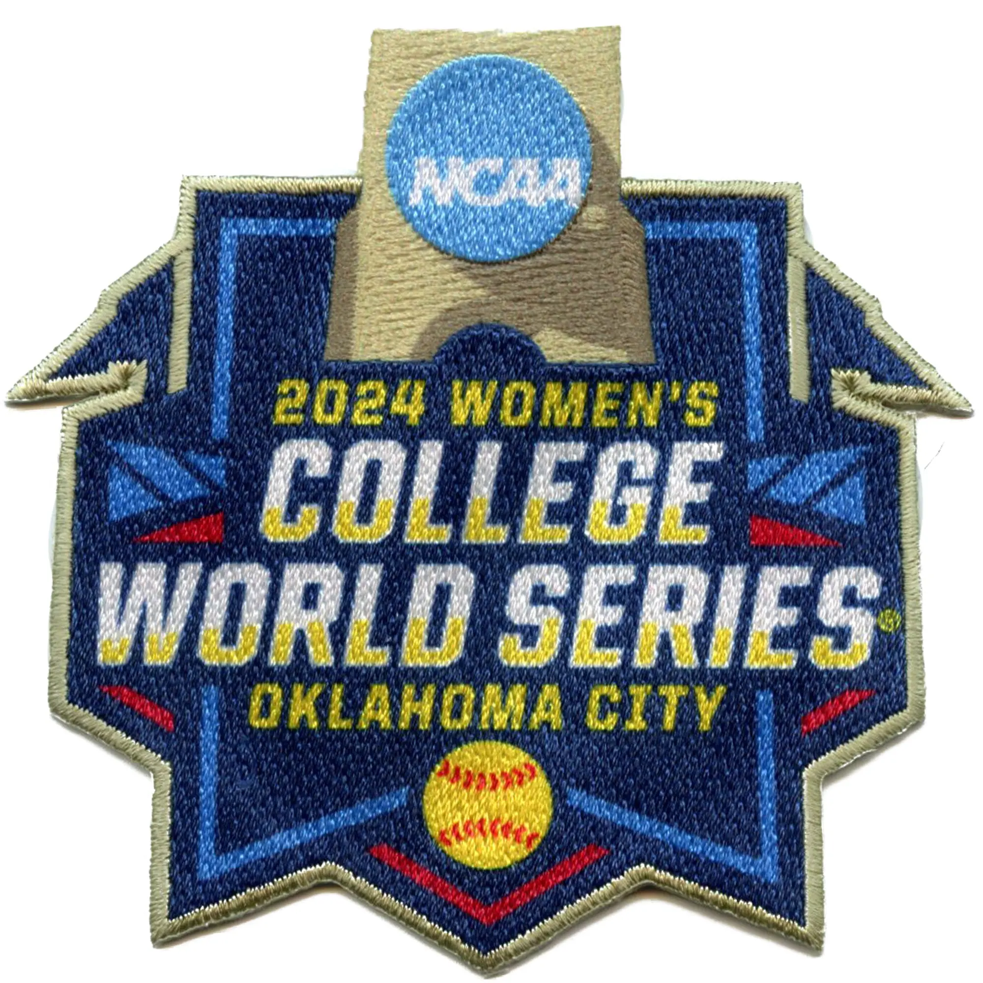 2024 Women's Softball NCAA College World Series Patch Sublimation - Image 2