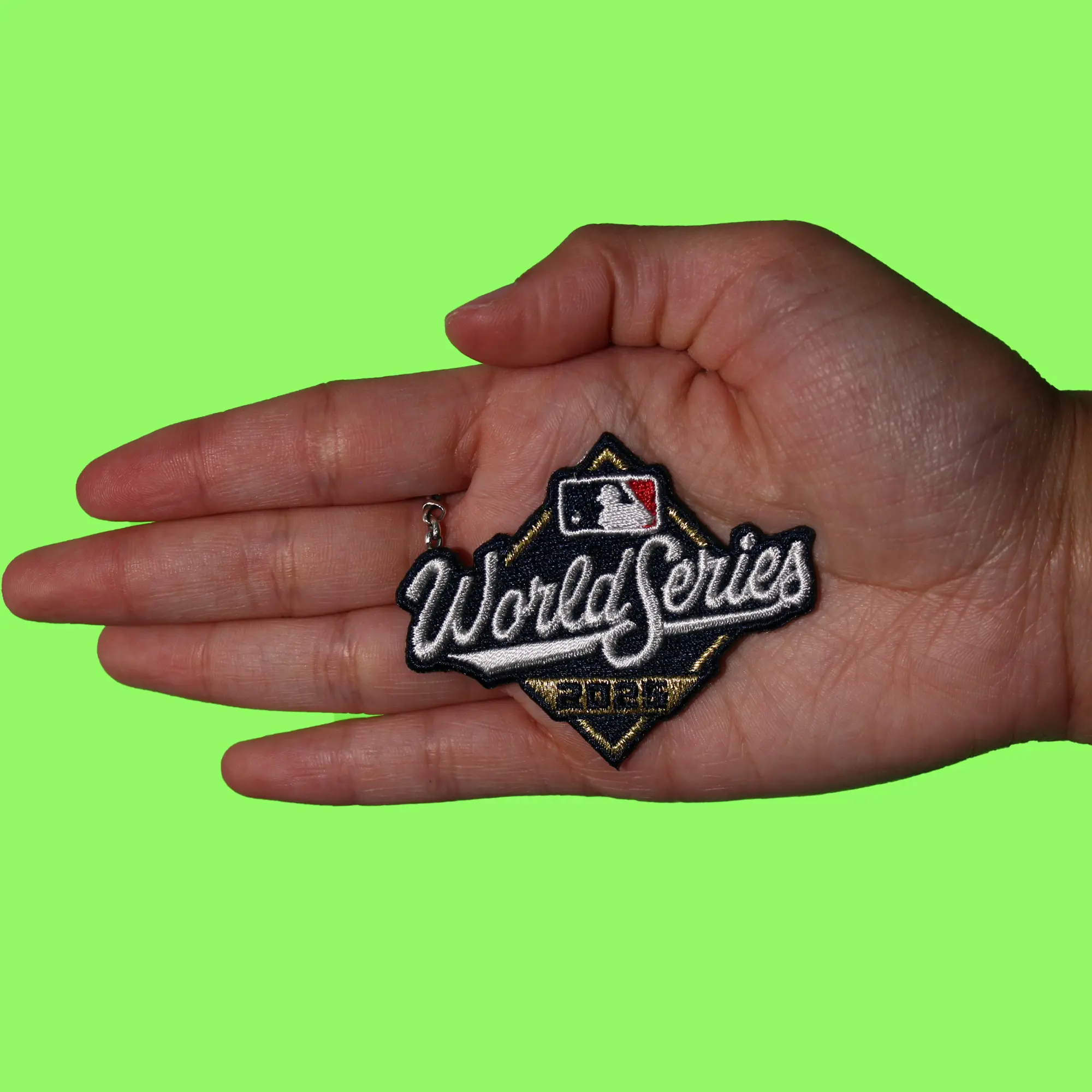 2025 MLB World Series Hat Jersey Patch Embroidered Los Angeles Dodgers Toronto Blue Jays - Image 3