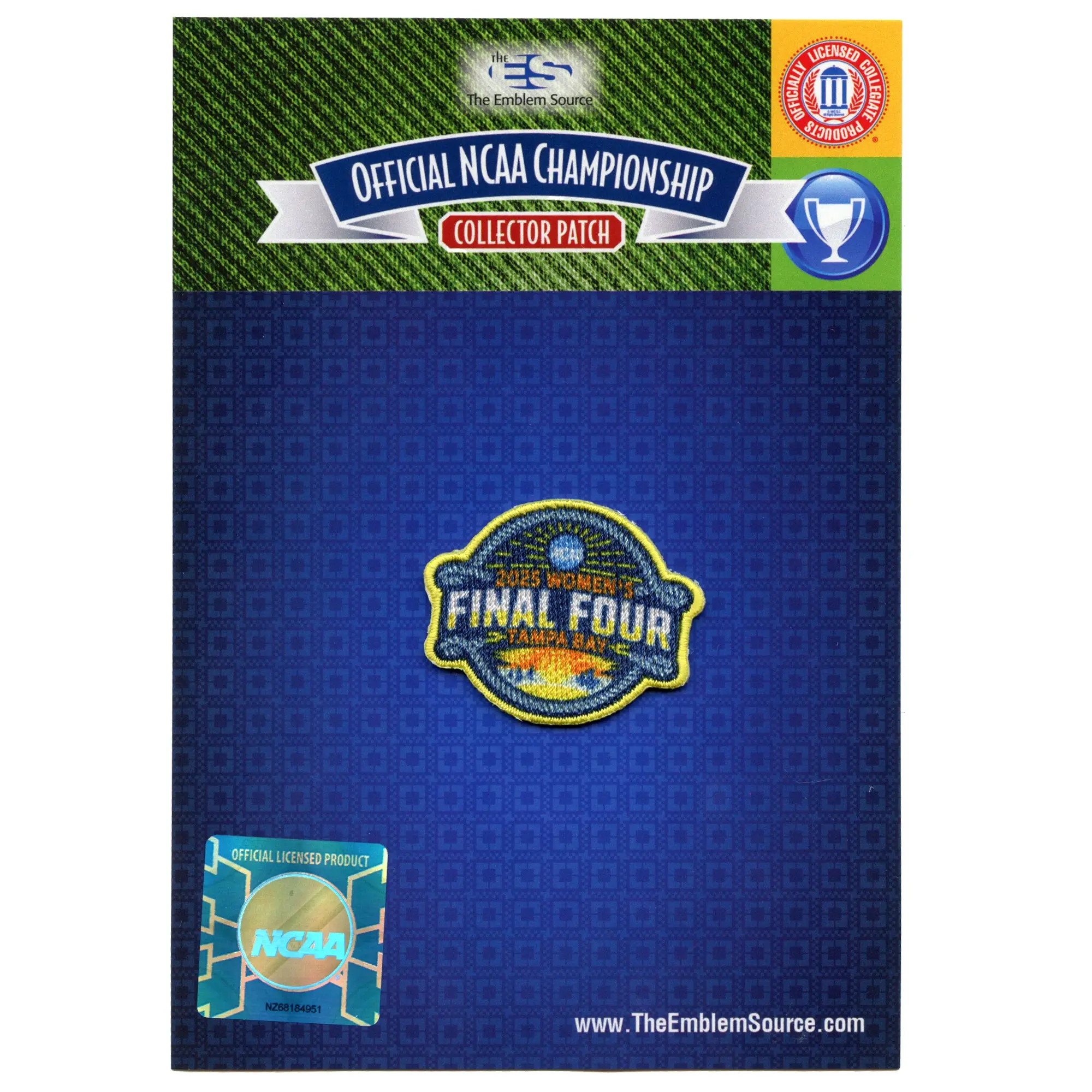 2025 Women's NCAA Final Four Tampa Bay Jersey Patch - Image 2