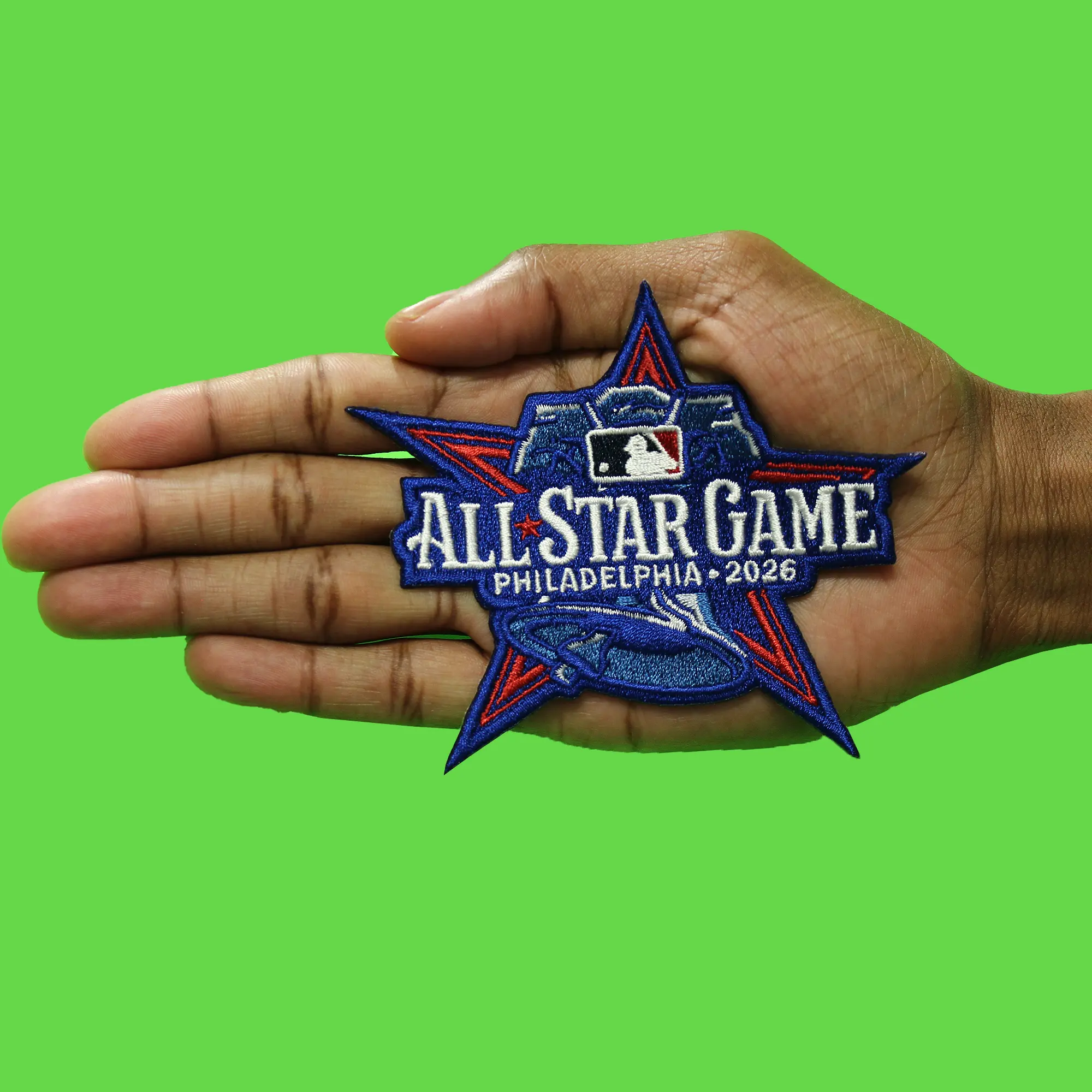 2026 MLB All Star Game Embroidered Jersey Patch Philadelphia Phillies - Image 3