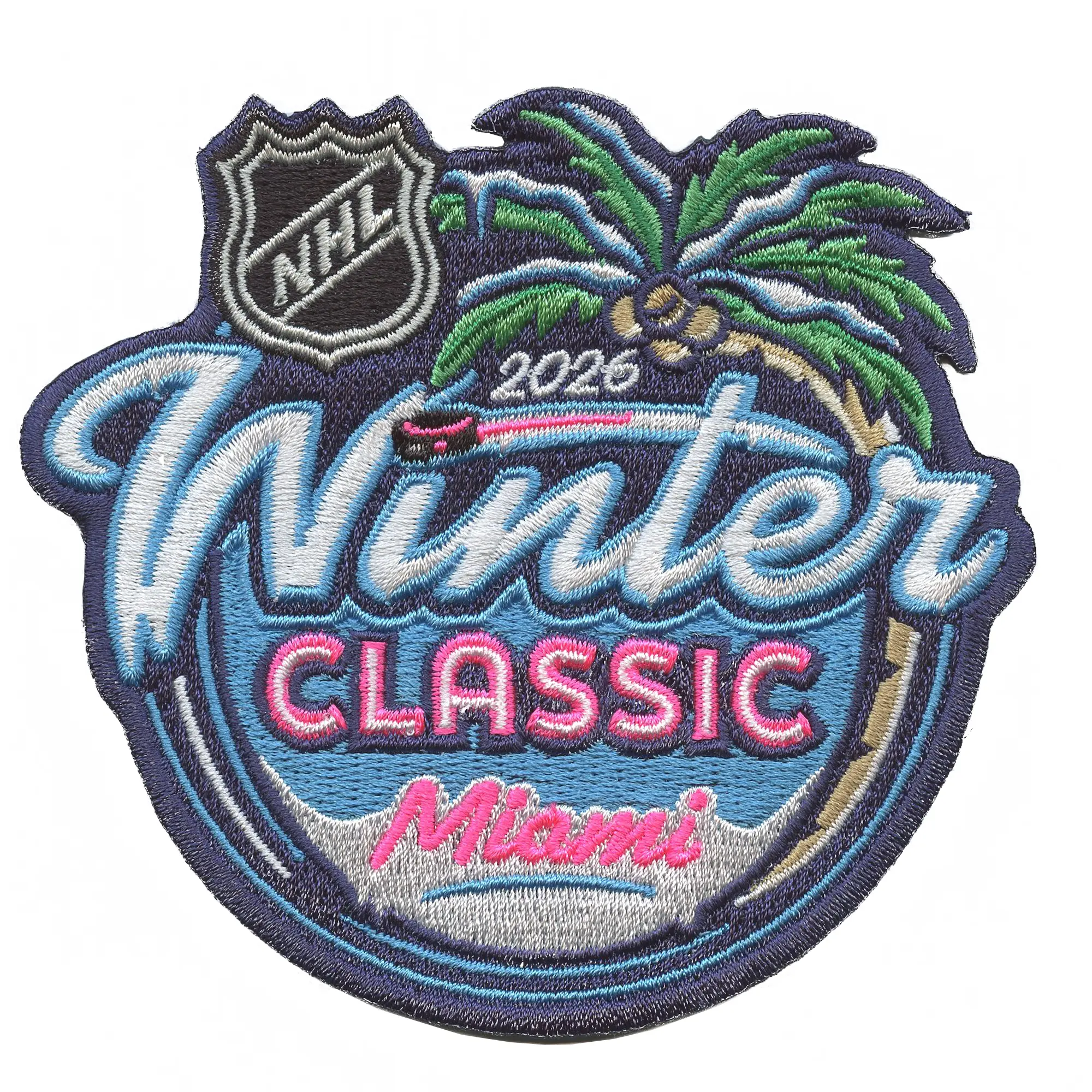 2026 NHL Winter Classic Jersey Patch Florida Panthers New York Rangers Game Miami - Image 2