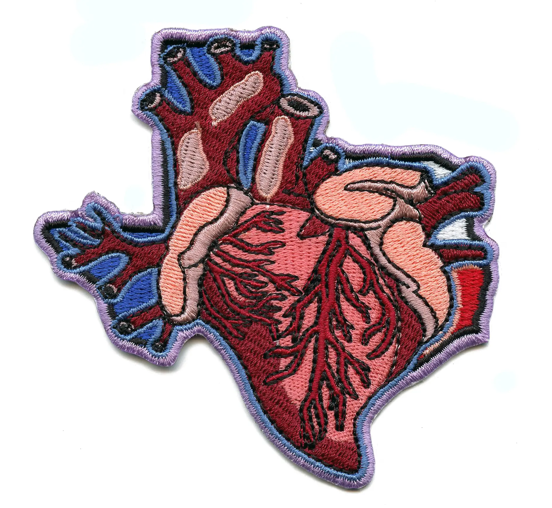 713 Deep in the Heart of Texas Patch Texas Pride Embroidered Iron on - Image 2