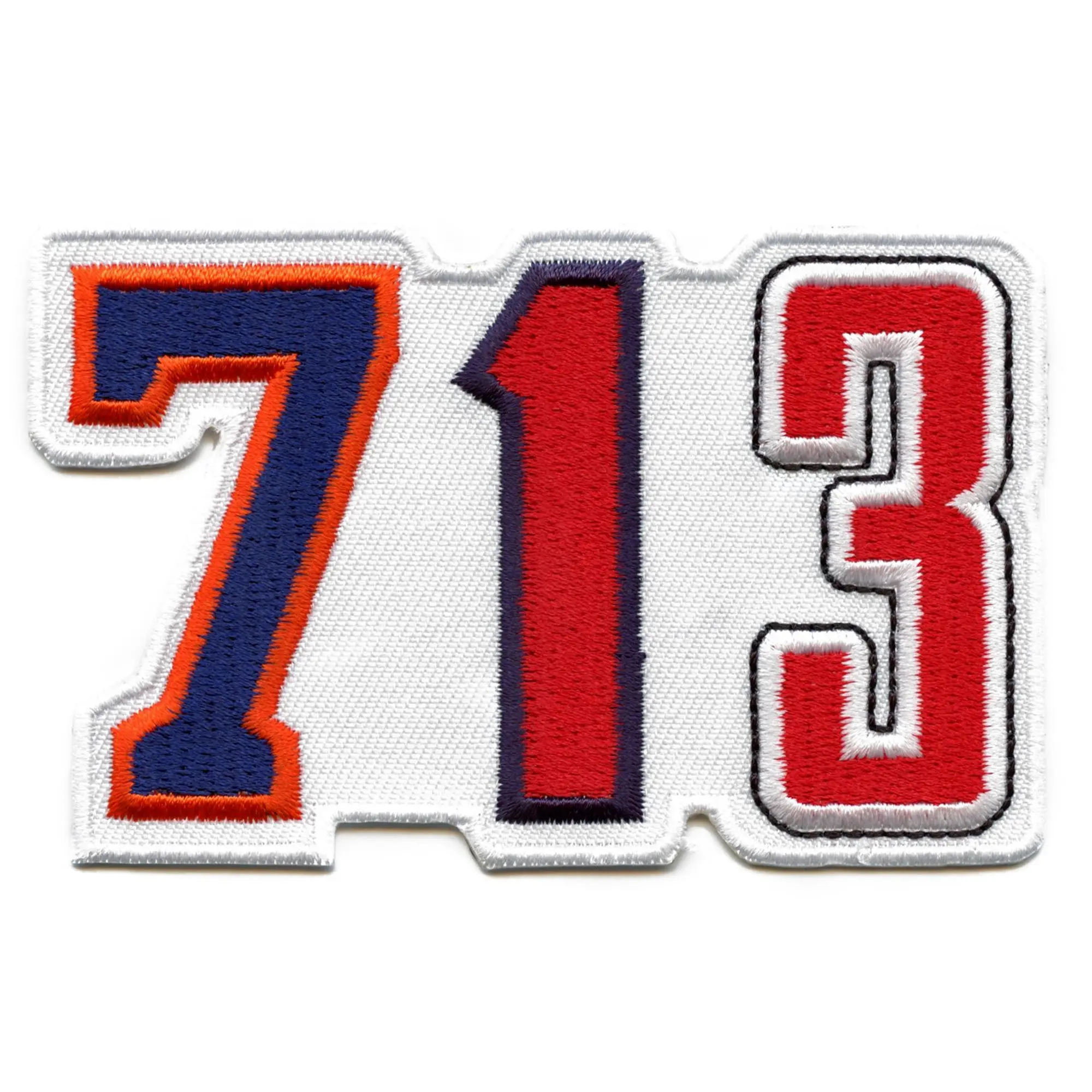 713 Houston Patch Sports Parody Embroidered Iron-On - Image 2