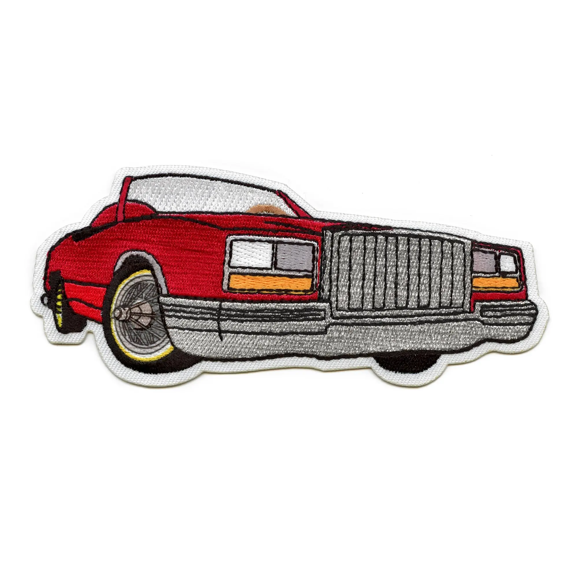 Houston Culture Lowrider Patch 90's Slab Convertible Embroidered Iron On