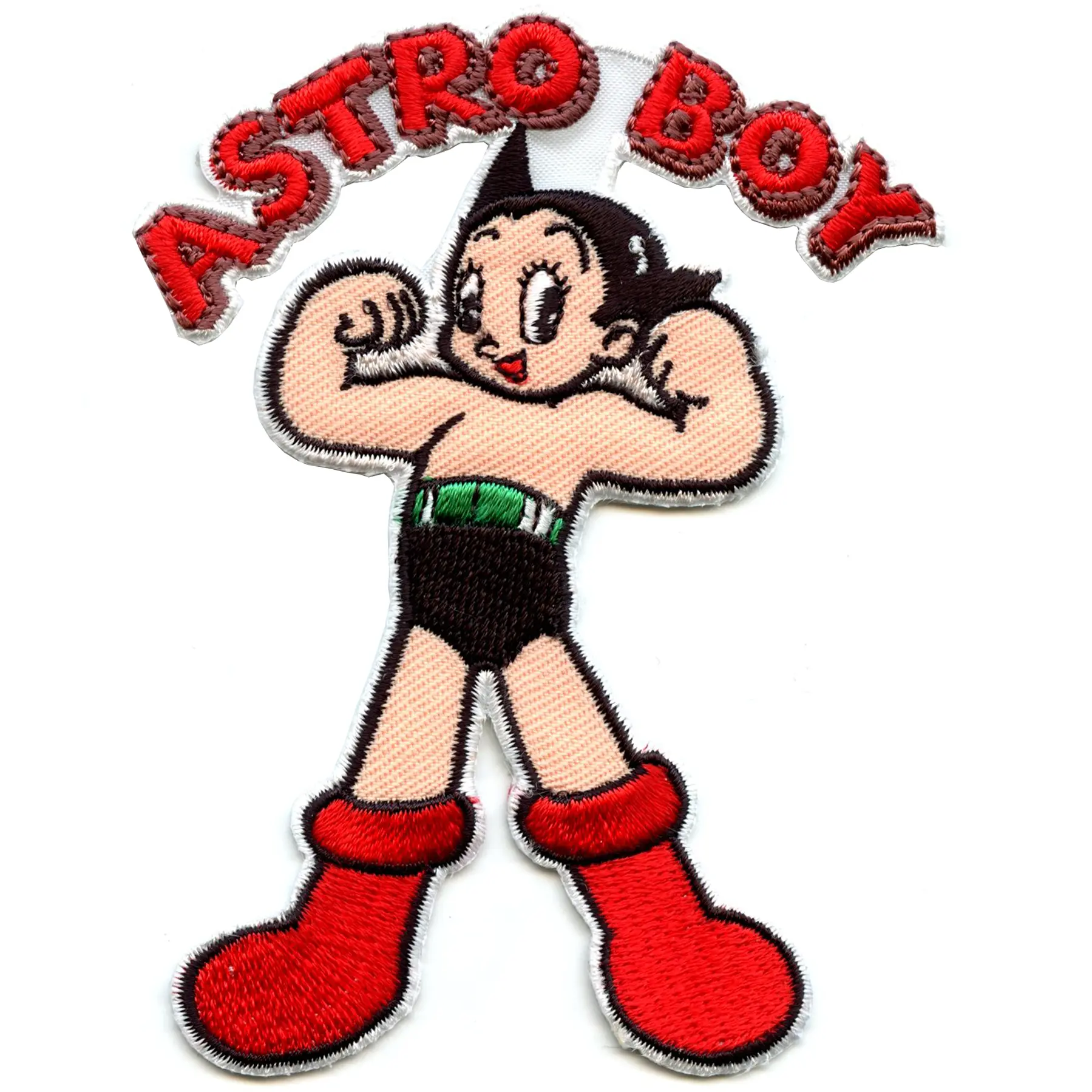 Astro Boy Anime Patch A Flex Pose Embroidered Iron On